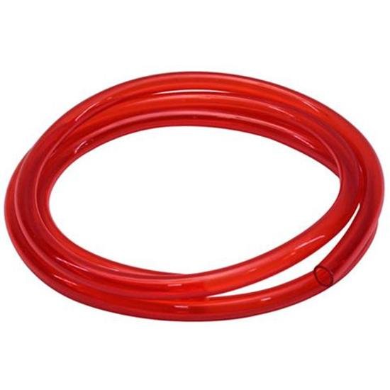 3/8" Red Transparent Fuel Hose 6Ft