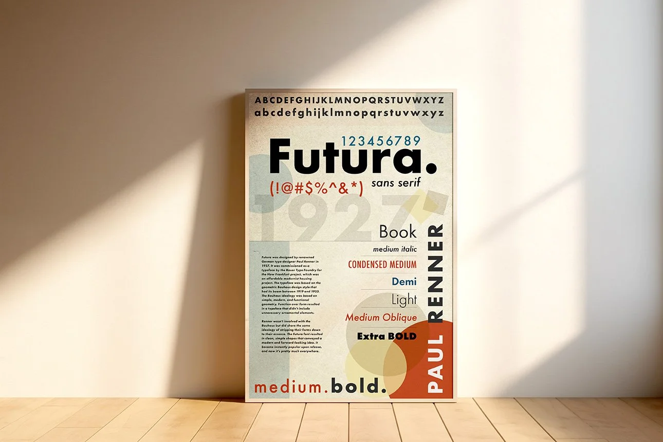 Type Specimen Poster