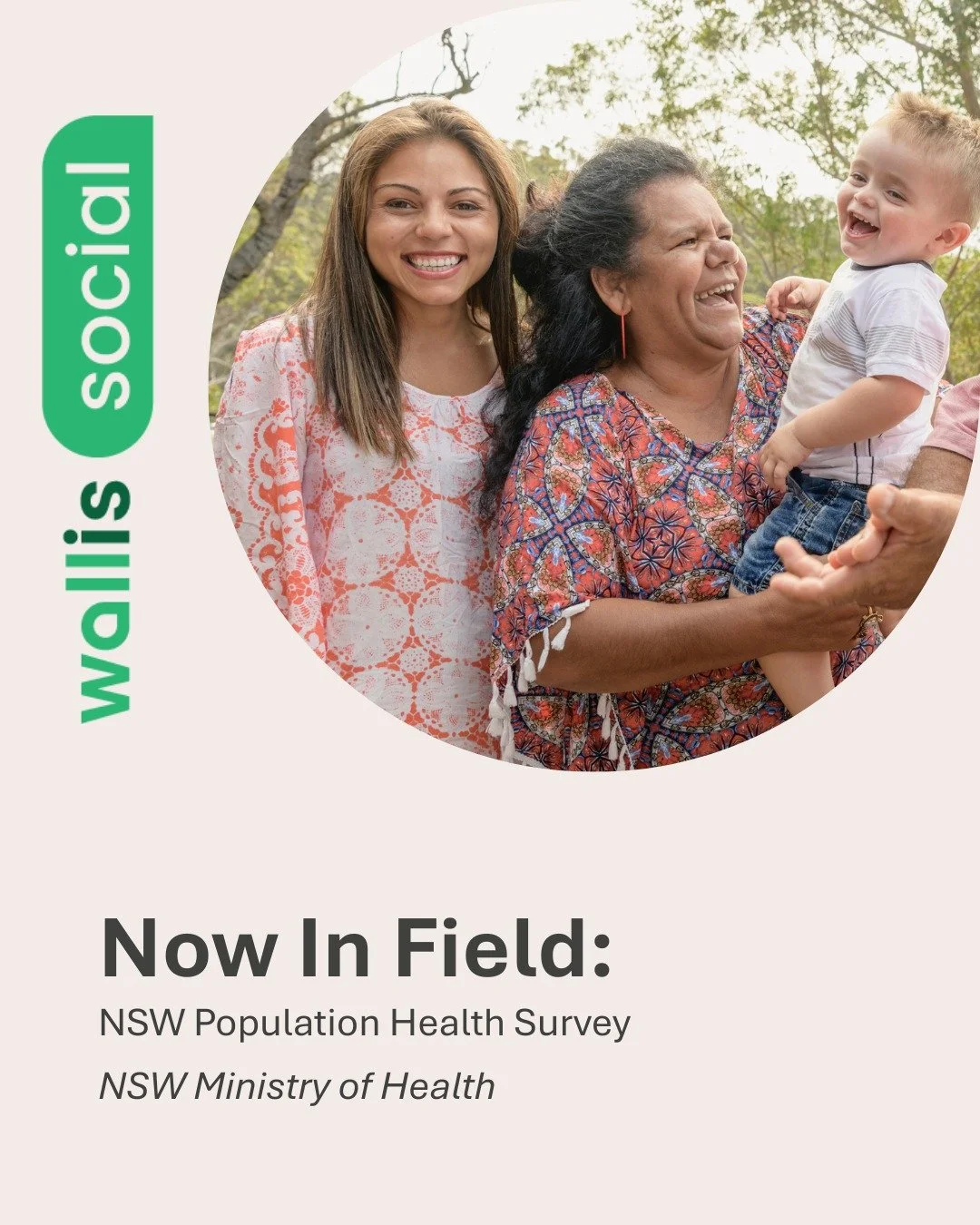Wallis Social Research has been commissioned by the New South Wales Ministry for Health (NSW Health) - to conduct the NSW Population Health Survey. This annual survey is designed to support NSW Health to understand the community&rsquo;s health needs,