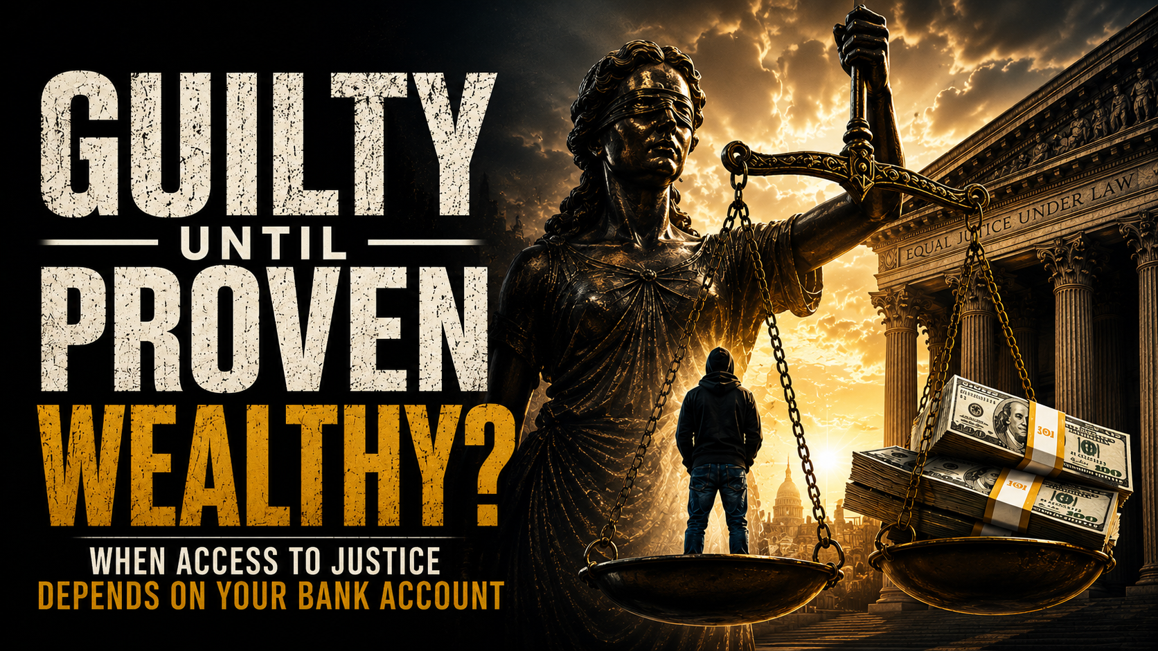 GUILTY UNTIL PROVEN WEALTHY?