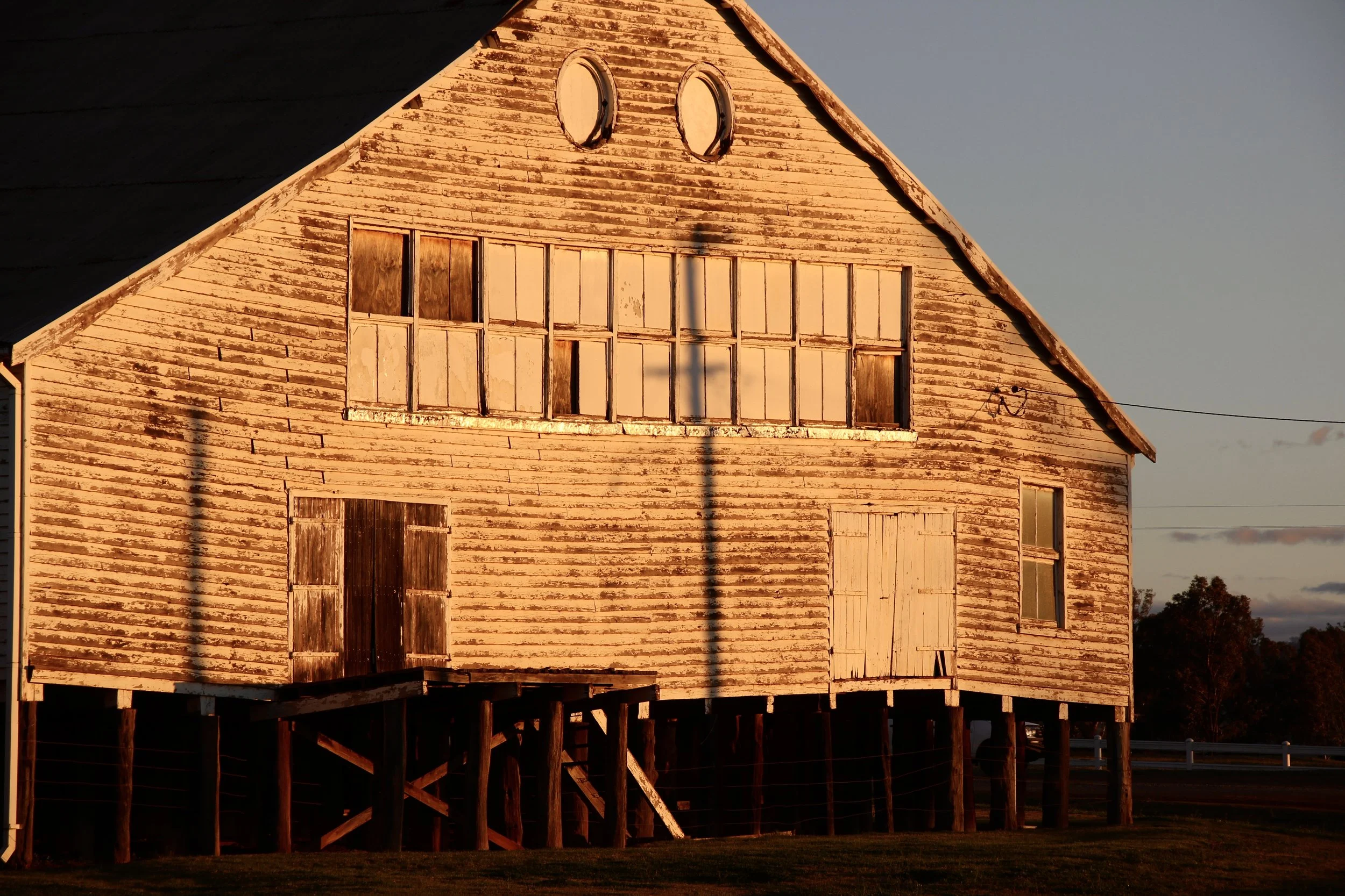 External woolshed at sunset CREDIT Rebecca Andrews.jpg