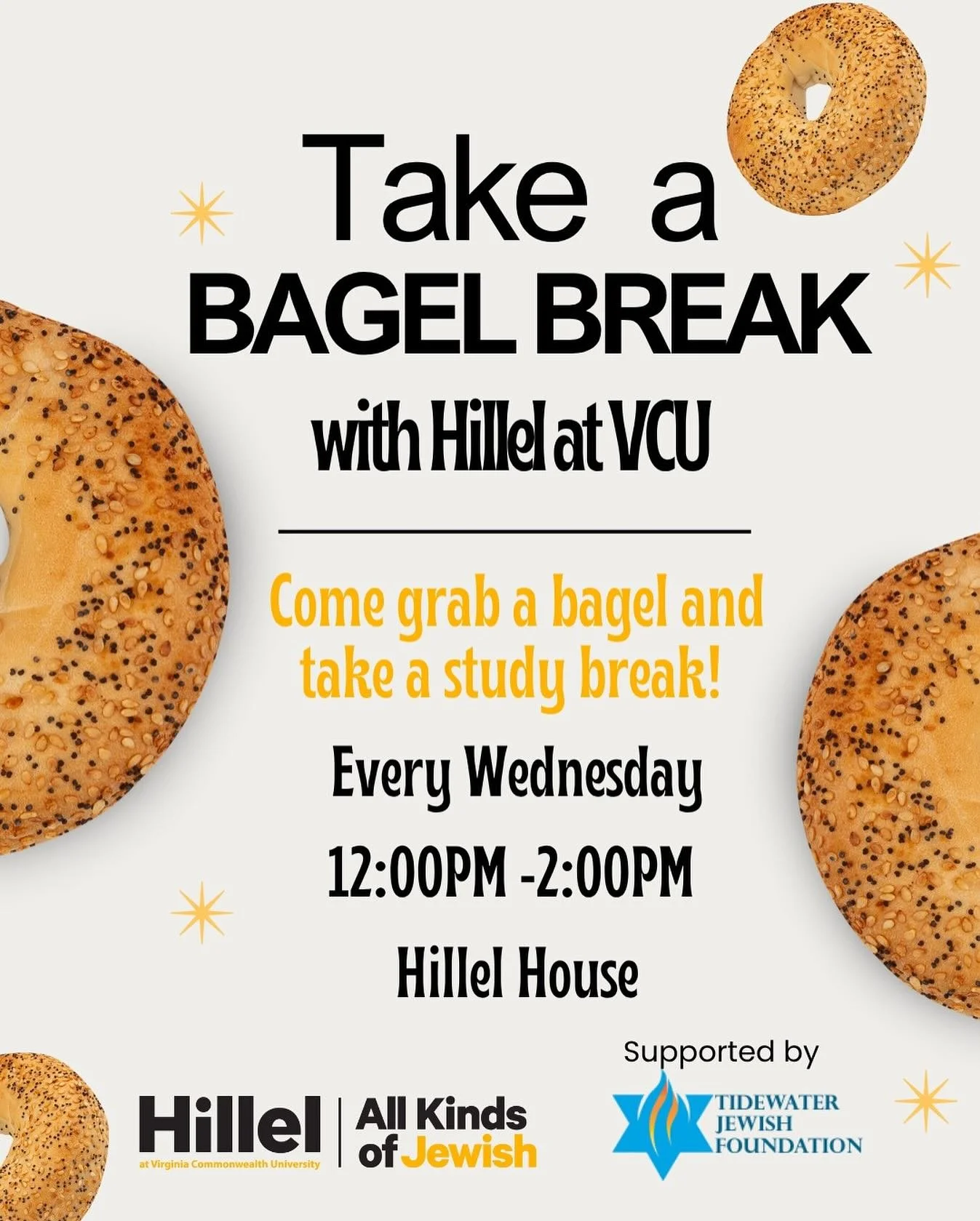 Bagels bagels bagels!! Every Wednesday 🥯😋