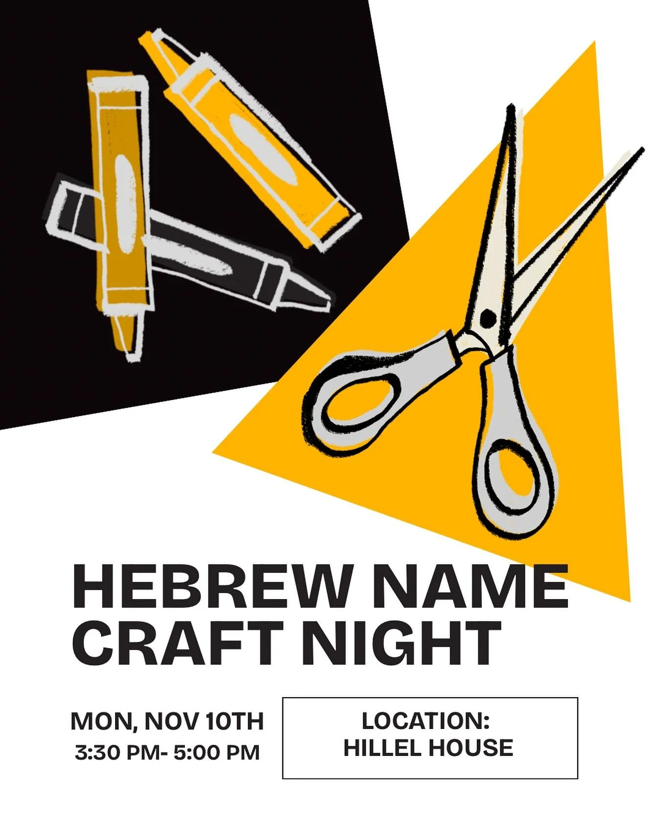 Craft night! We hope to see you all there 🙂&zwj;↕️