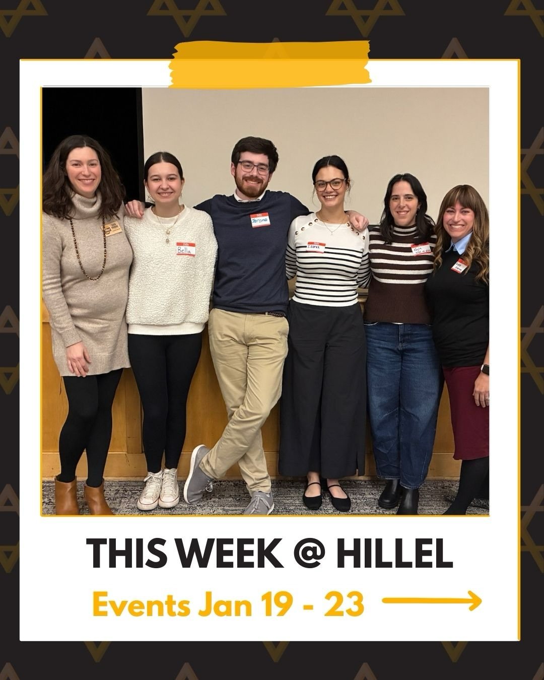 See you this week for LOTS of networking opportunities! Don&rsquo;t miss out on your chance to meet some of our local community members and alumni! 💛