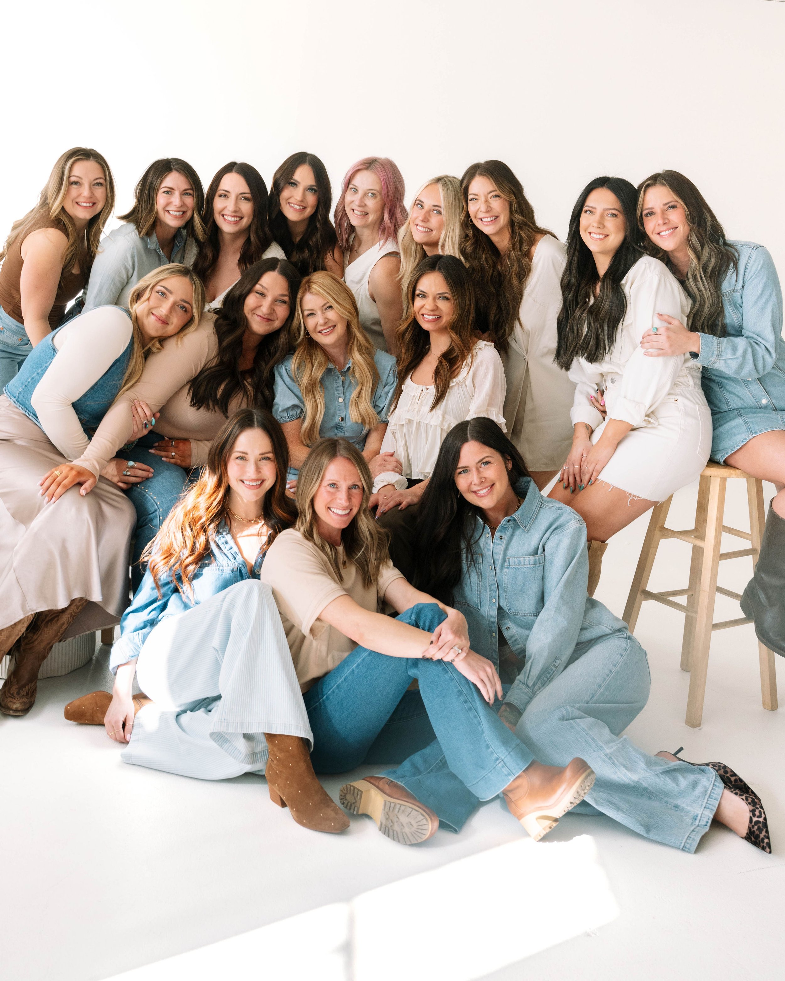 Mtn + Mane Salon hairstylist team in Timnath, Colorado