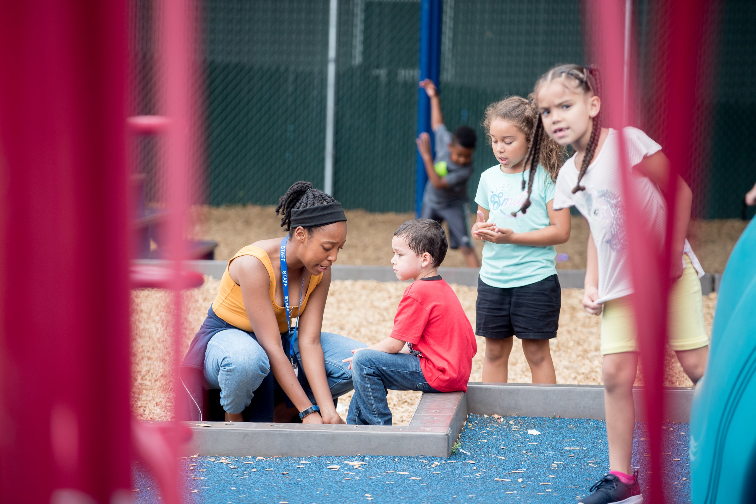 kids playing in the sandbox
