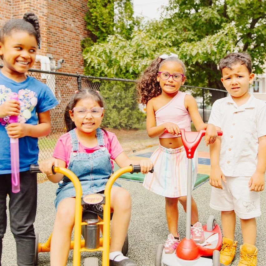Kids playing outside
