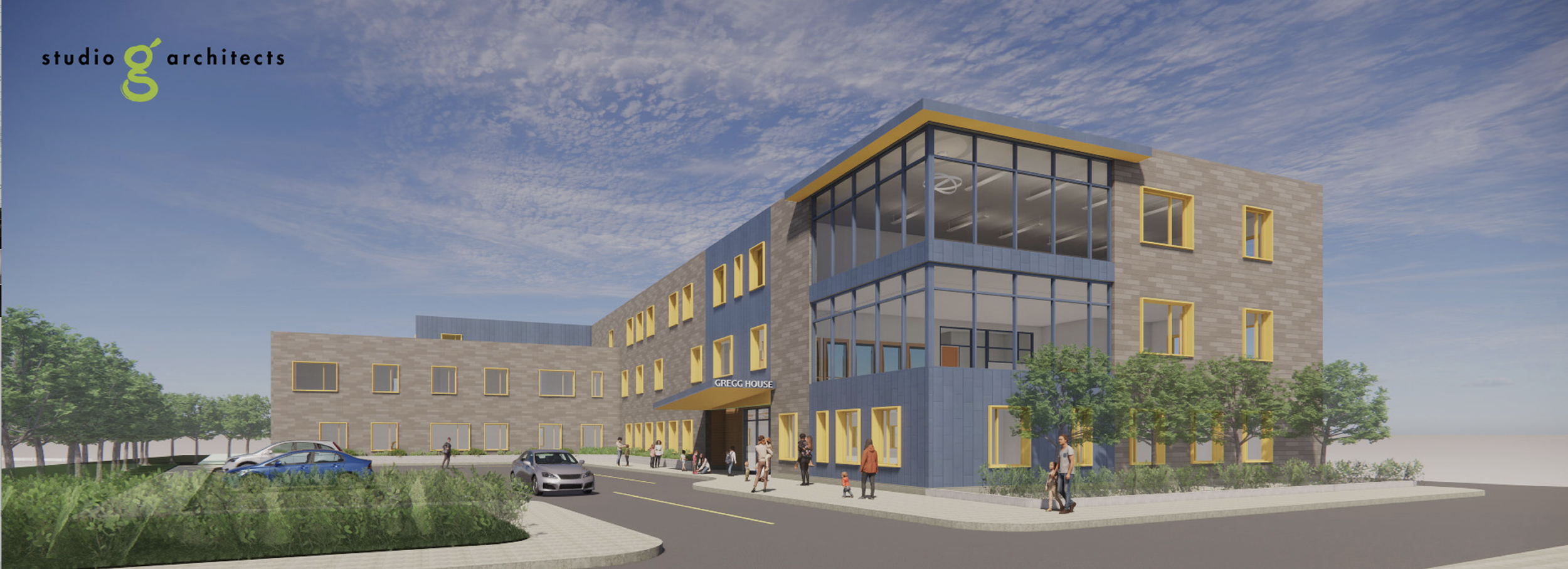 Rendering of the new early learning center