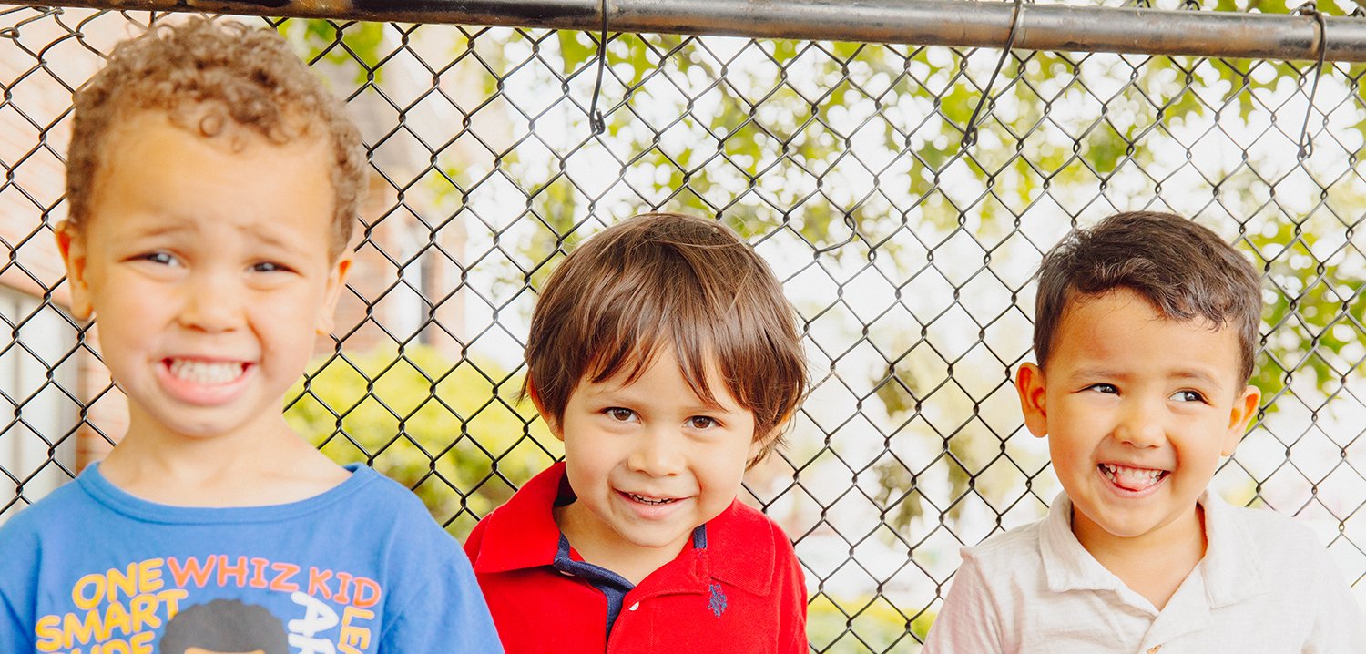 Kids playing outside