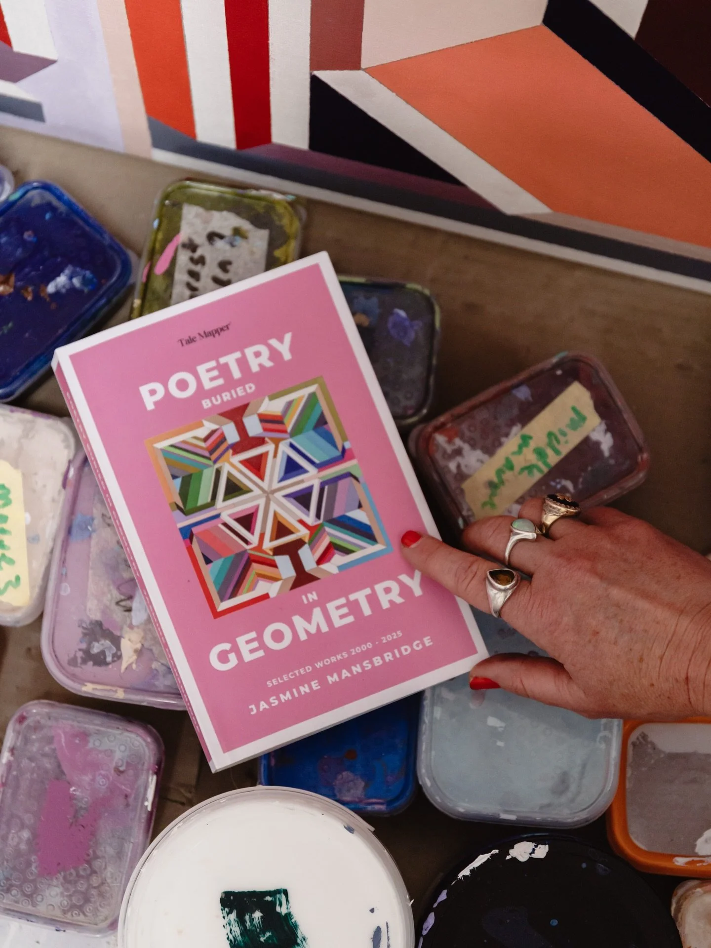 POETRY BURIED IN GEOMETRY is now available for purchase. For a signed cope please purchase via my website #linkinbio 

www.jasminemansbridge.com 

Alternatively search on Amazon etc. to save on shipping! Orders made now should be delivered by Christm