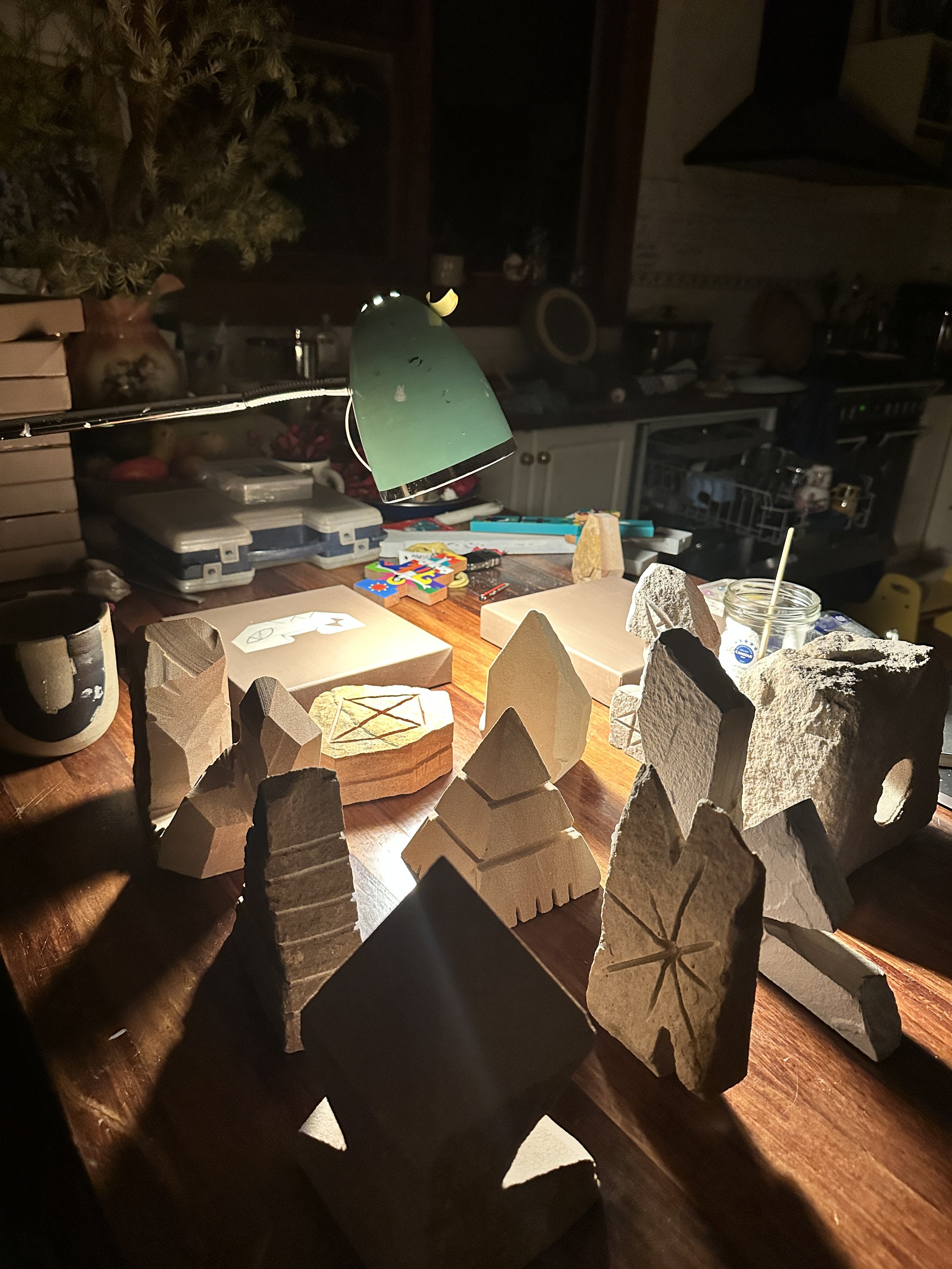 Postcards in Stone - A new series of small works. 