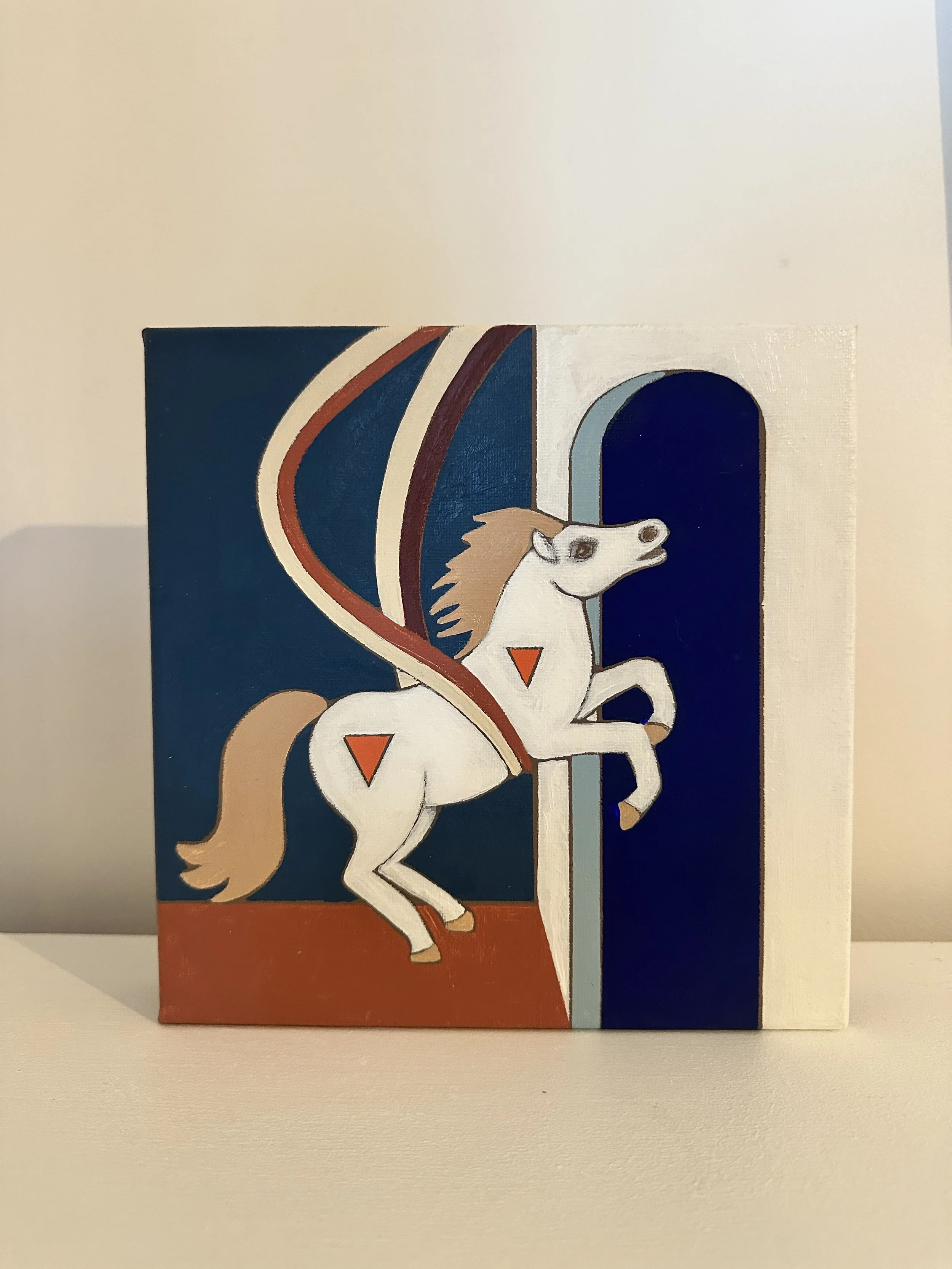 6. WILD WITH LIFE FORCE / WILD HORSE - Stone Postcard Series 2026.