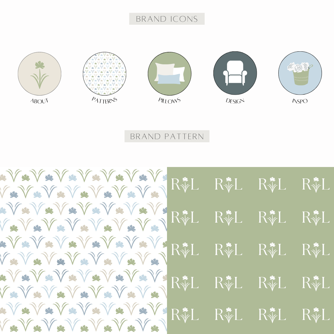 BRAND ICONS + PATTERNS