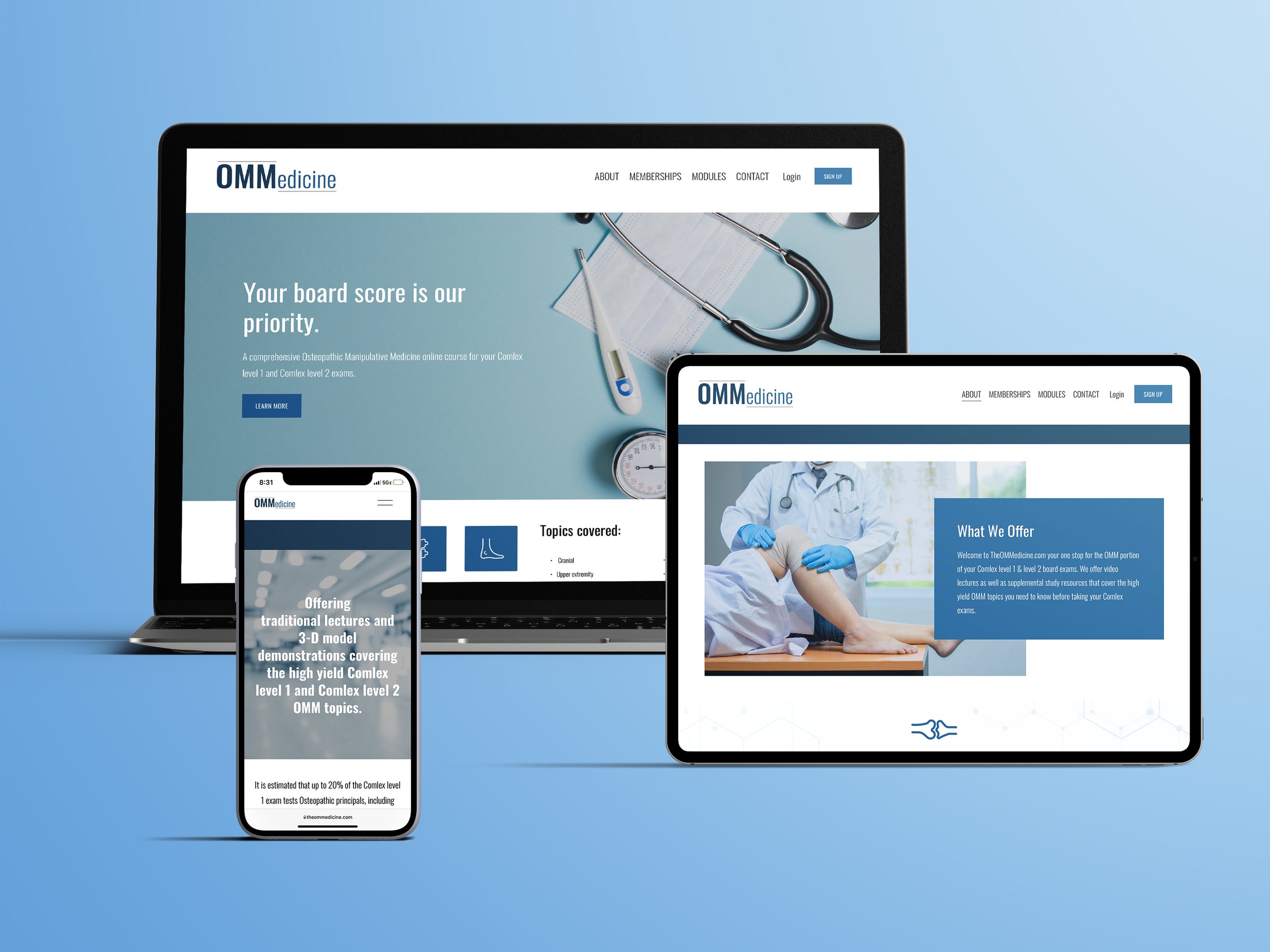 BRANDED WEBSITE DESIGN