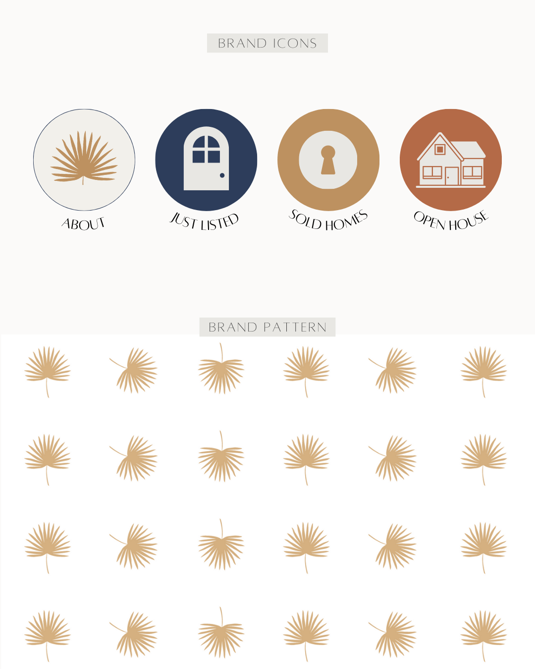 BRAND ICONS + PATTERN