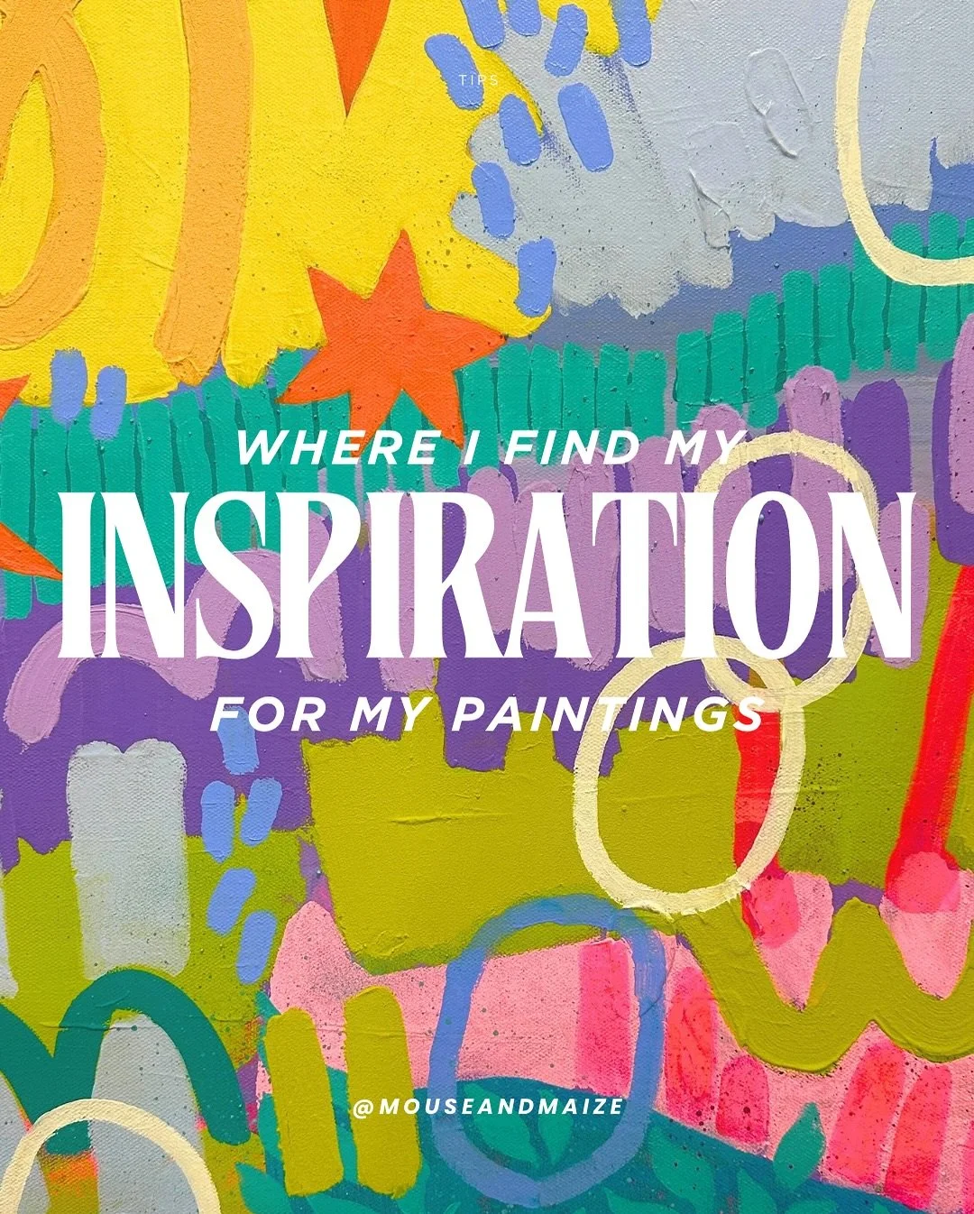 ✨ Ever wonder where artists find their creative inspiration? 🎨 Here&rsquo;s how I choose my happy colours, playful shapes &amp; the pure joy behind every painting I make!

I believe art should make you feel warm, happy &amp; want to sparkle 💖 and t