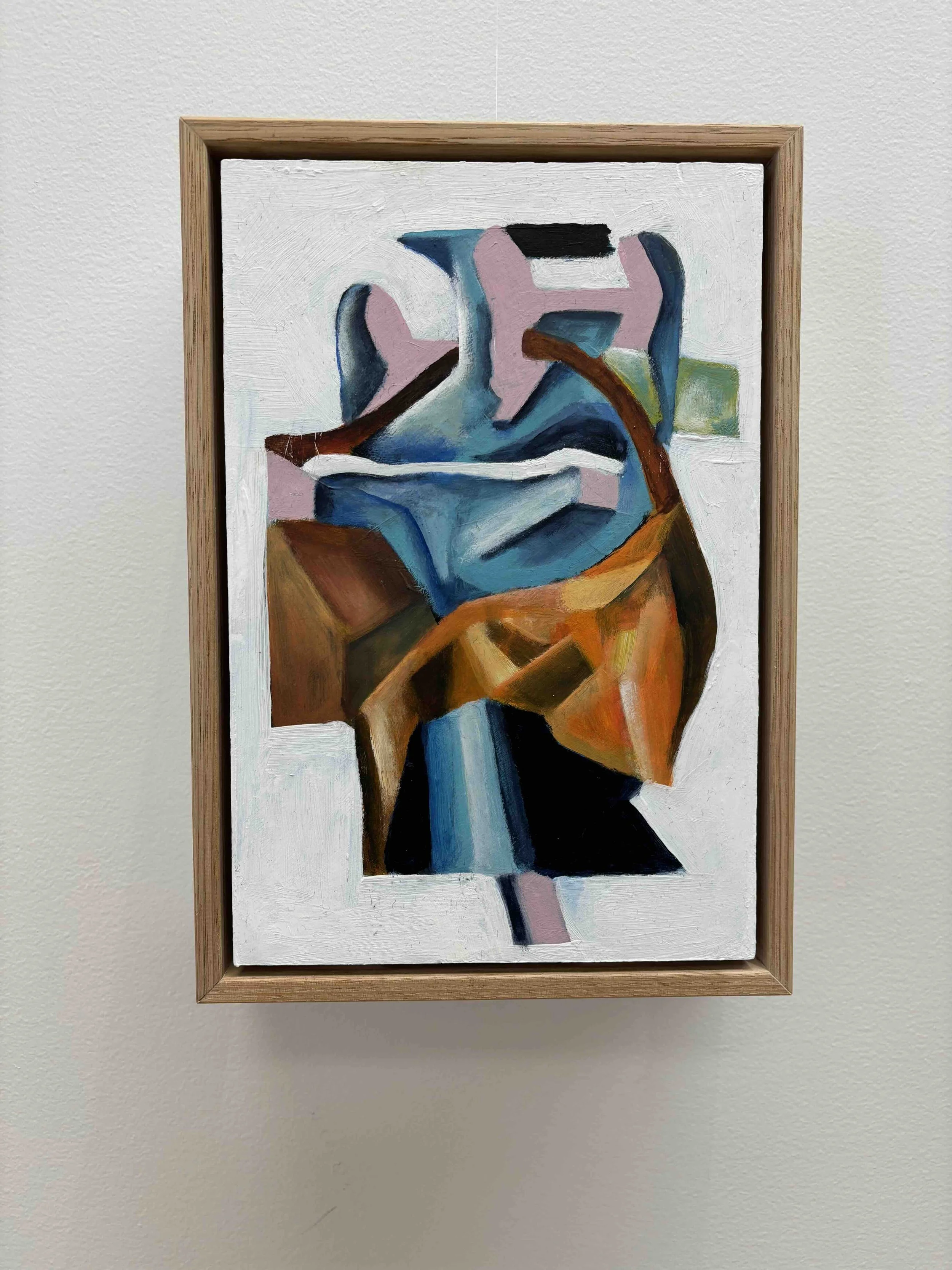 Joel, 23cm x 32cm, 2025, acrylic on birchwood, private collection 