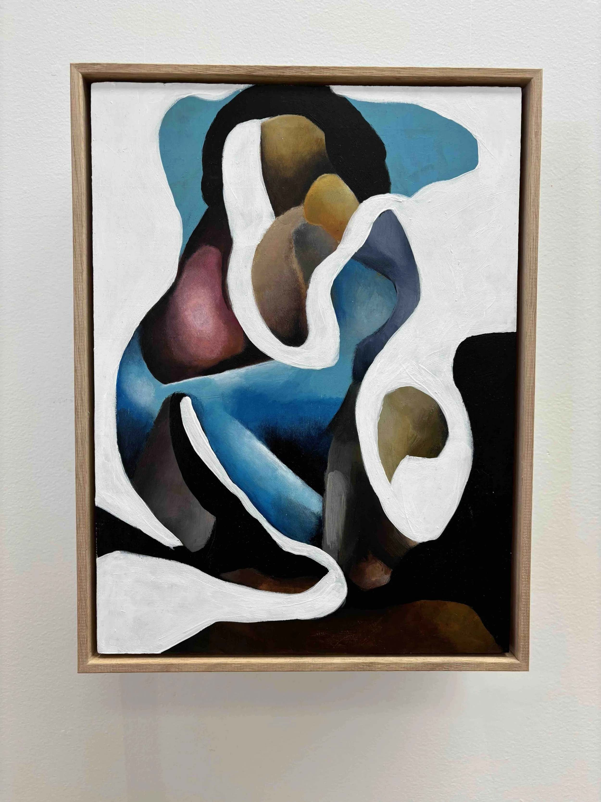 Madonnas, 2025, 42cm x 32cm, acrylic on birchwood, private collection 