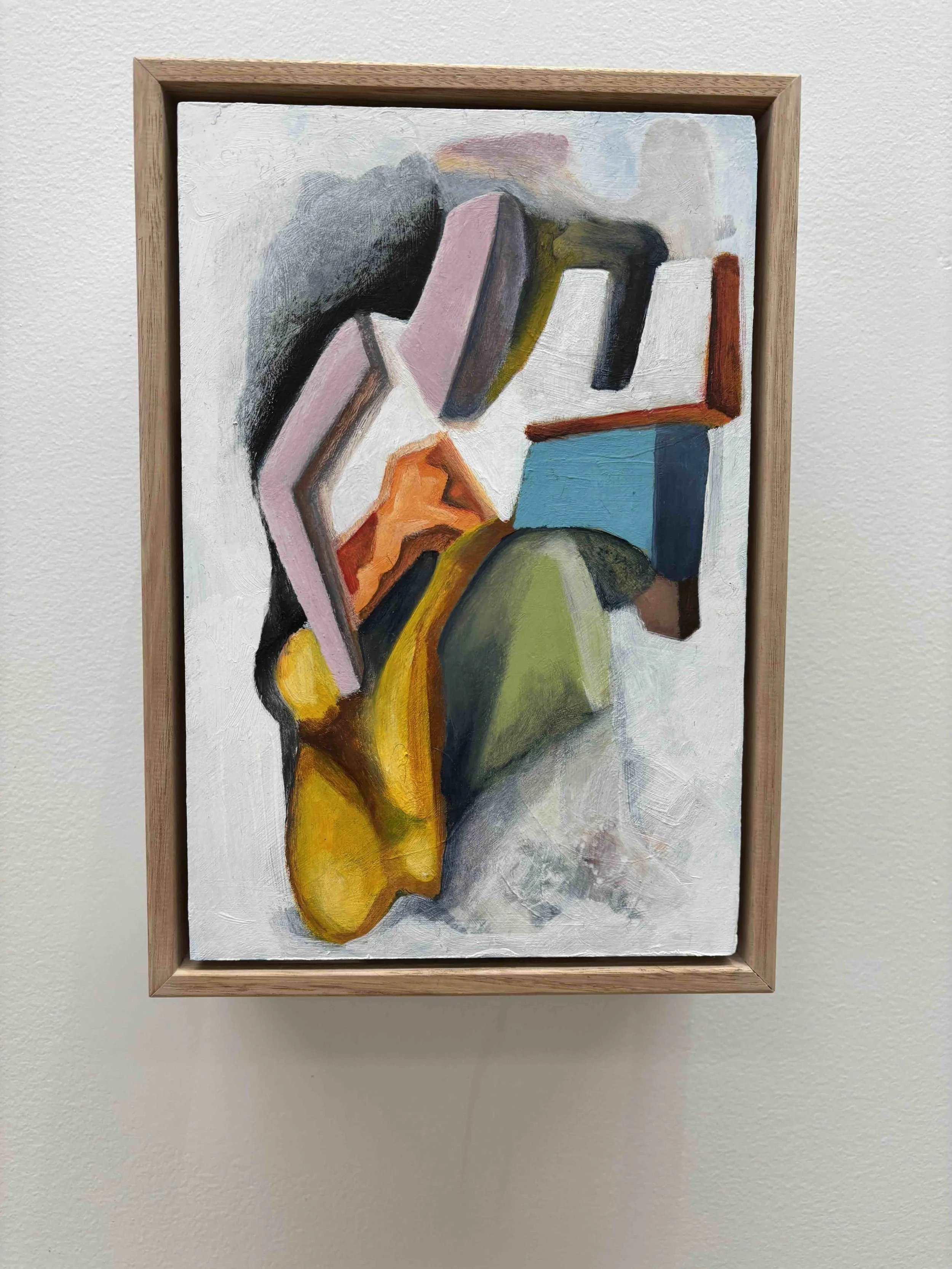 Erythraean Sibyl, 2025, acrylic on birchwood, 23cm x 32cm