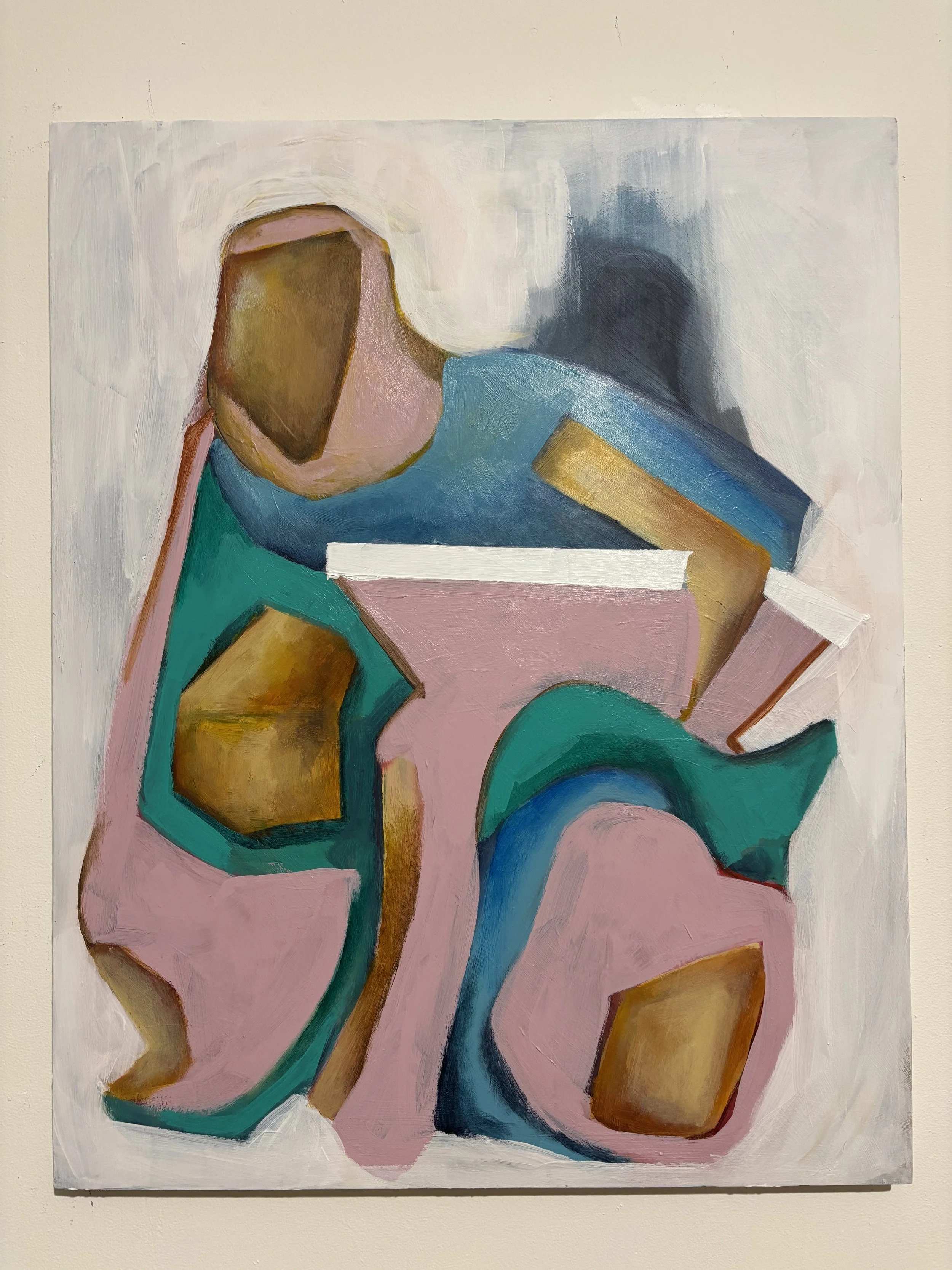 Daniel, 2026, acrylic on wooden panel, 46 x 58cm  