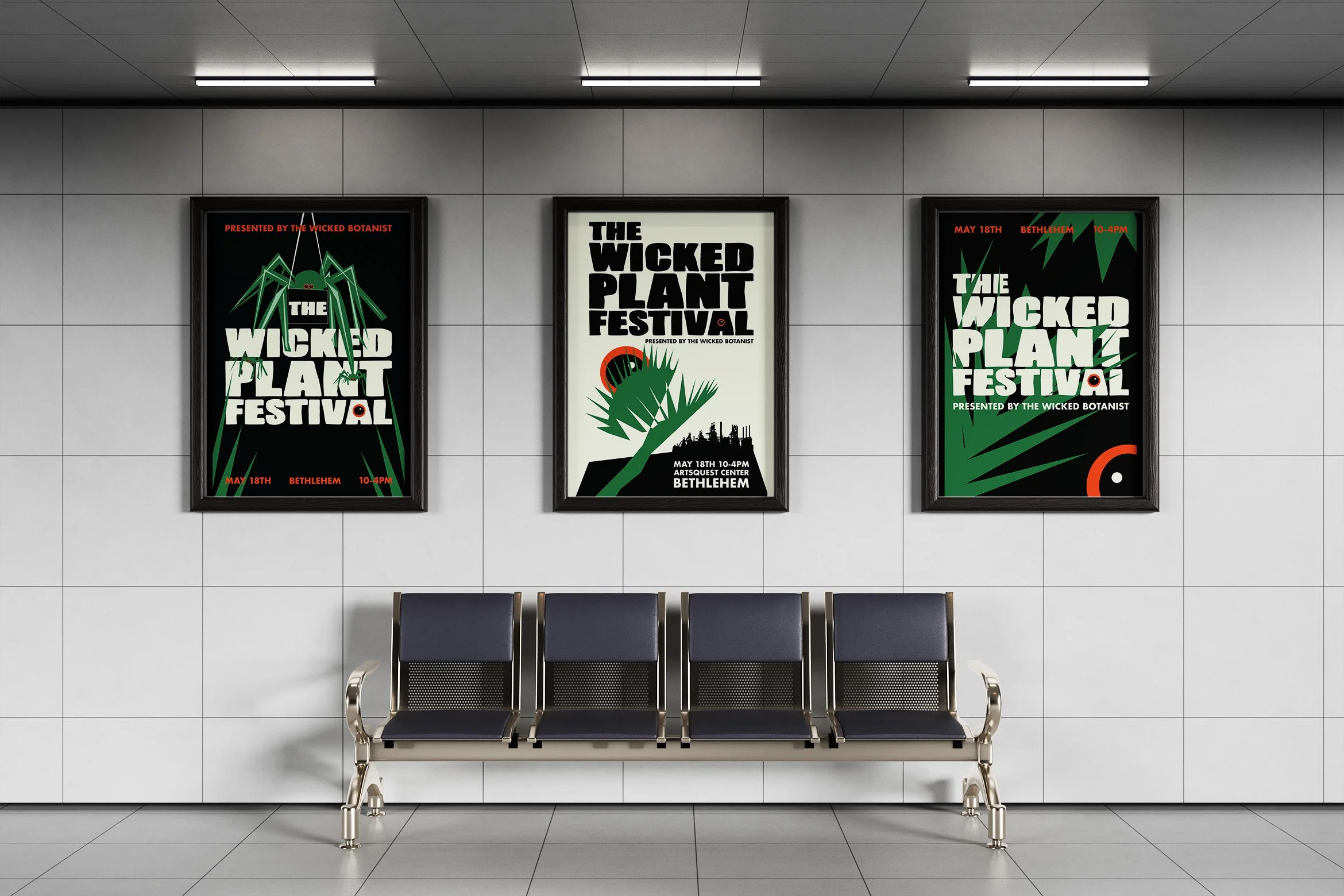 The Wicked Plant Festival-Poster Series