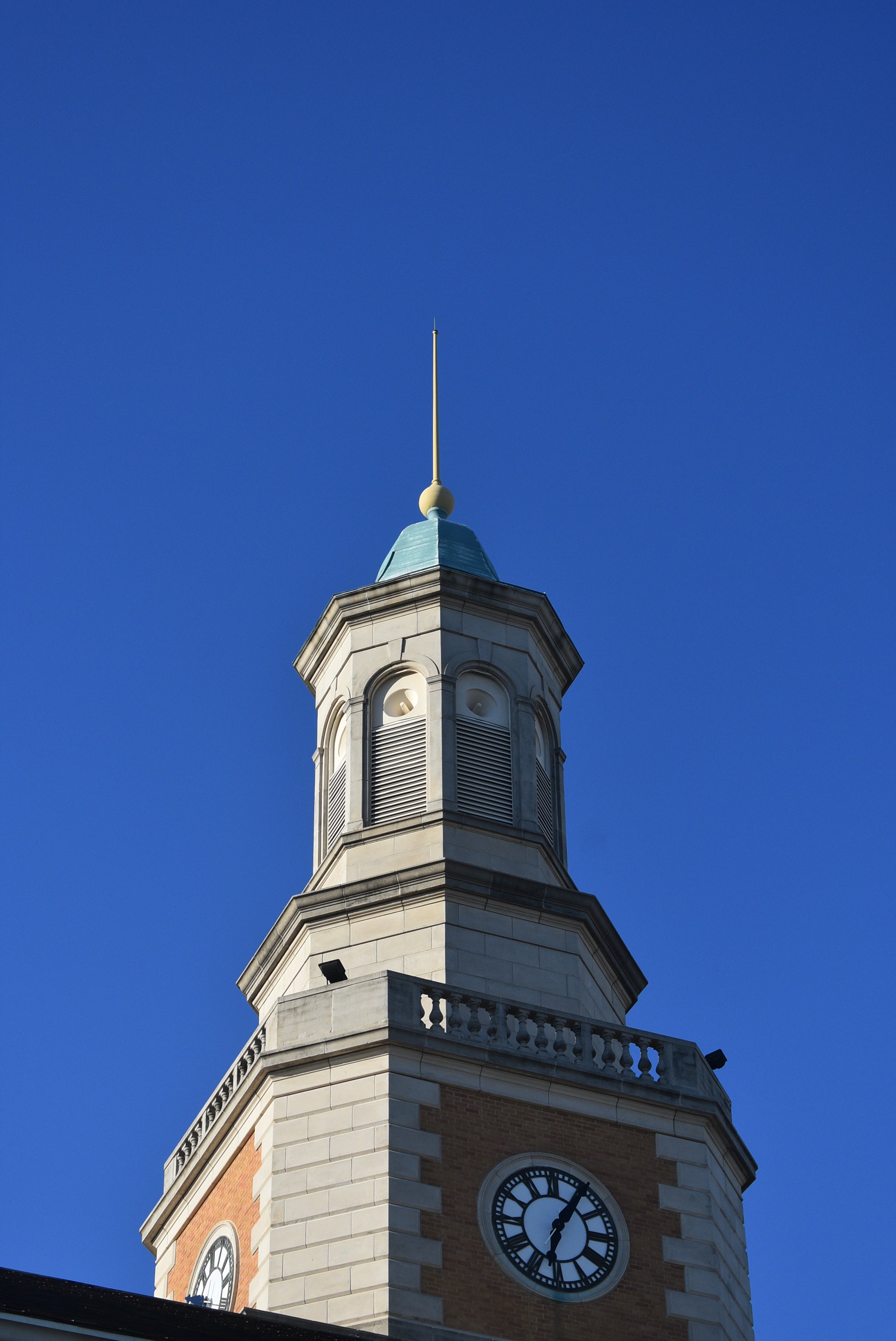 UNT Clock tower, photo taken by me