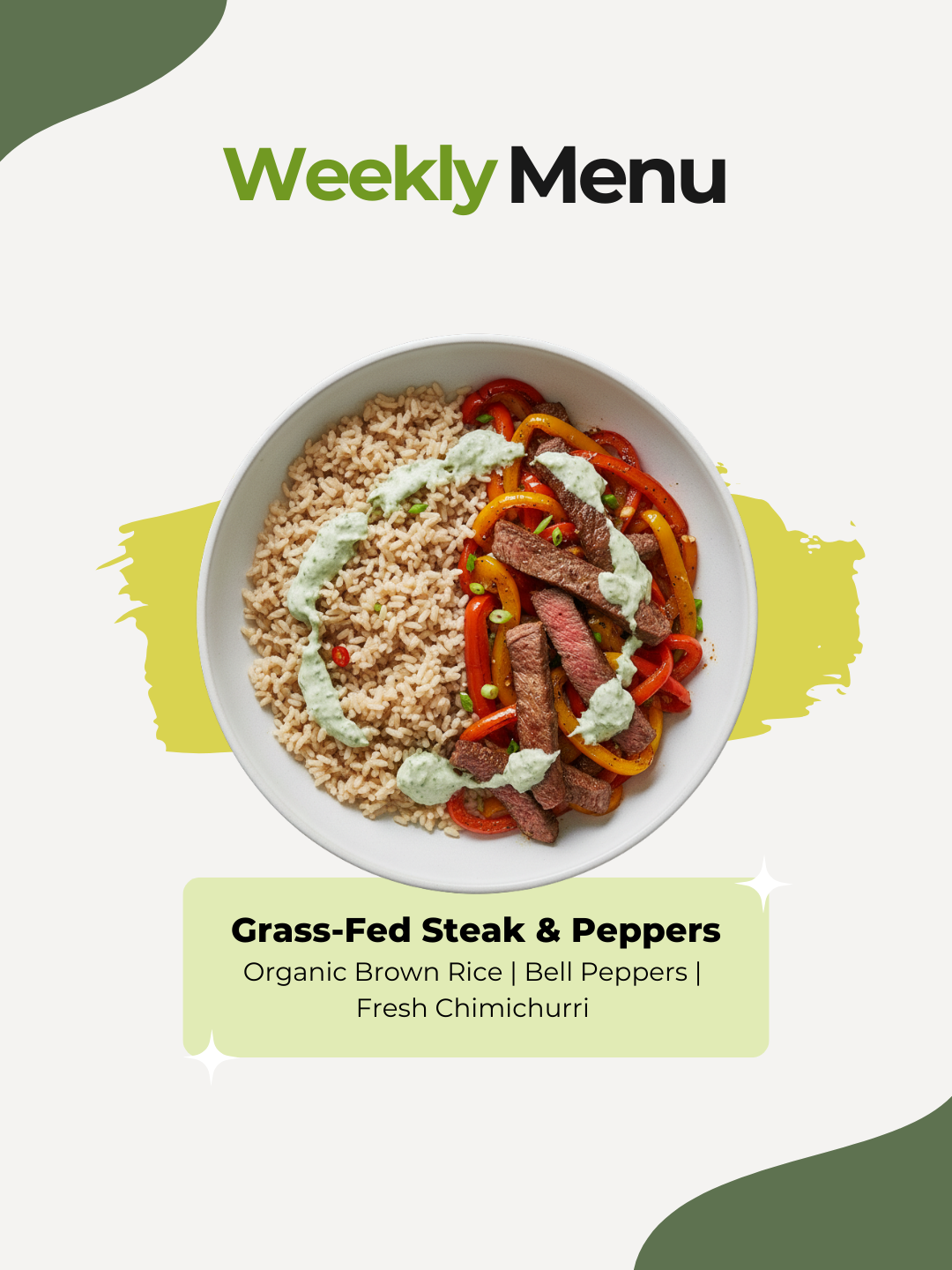 Grass-Fed Steak & Peppers