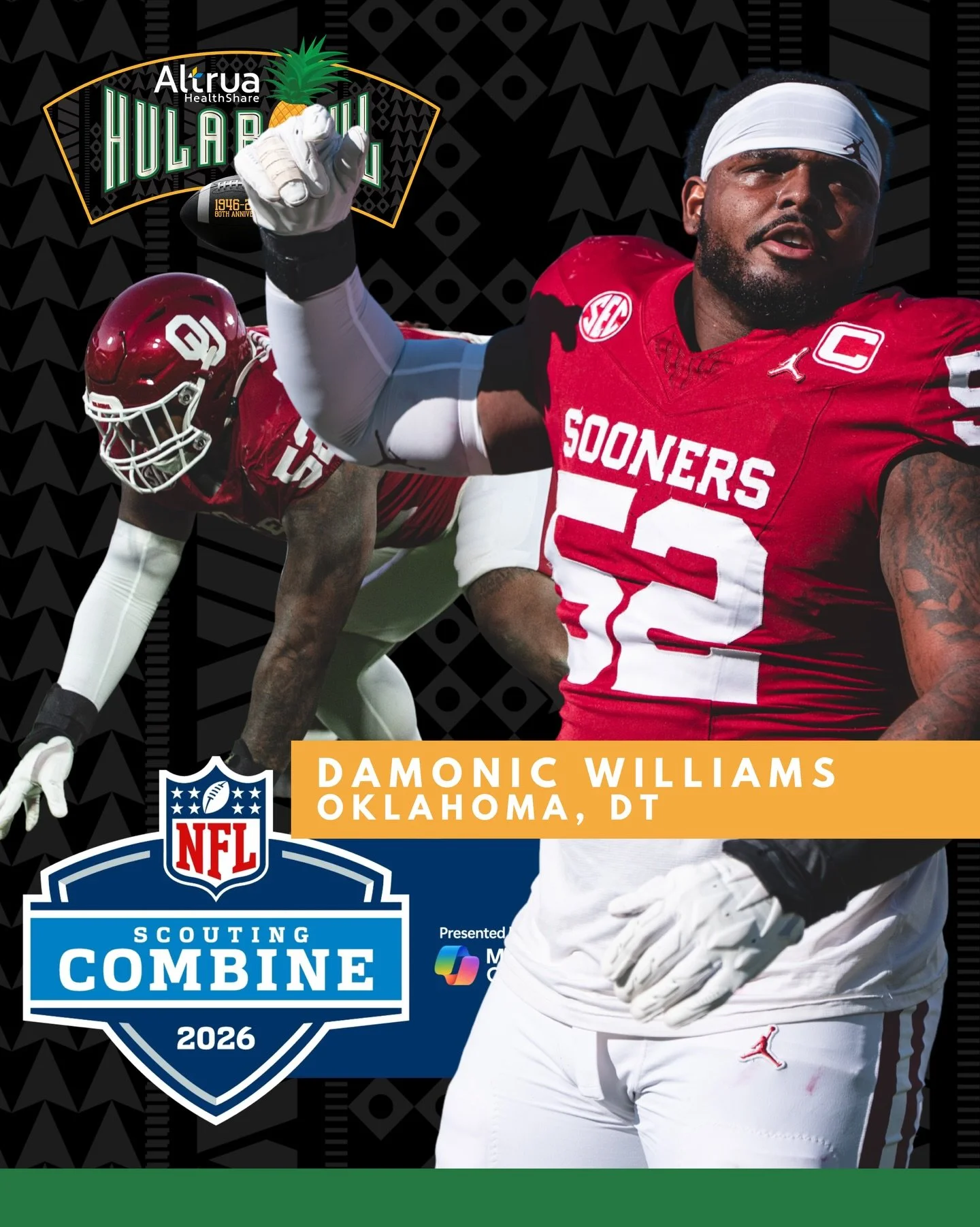Good luck this week at the NFL combine @dominic_5_2
