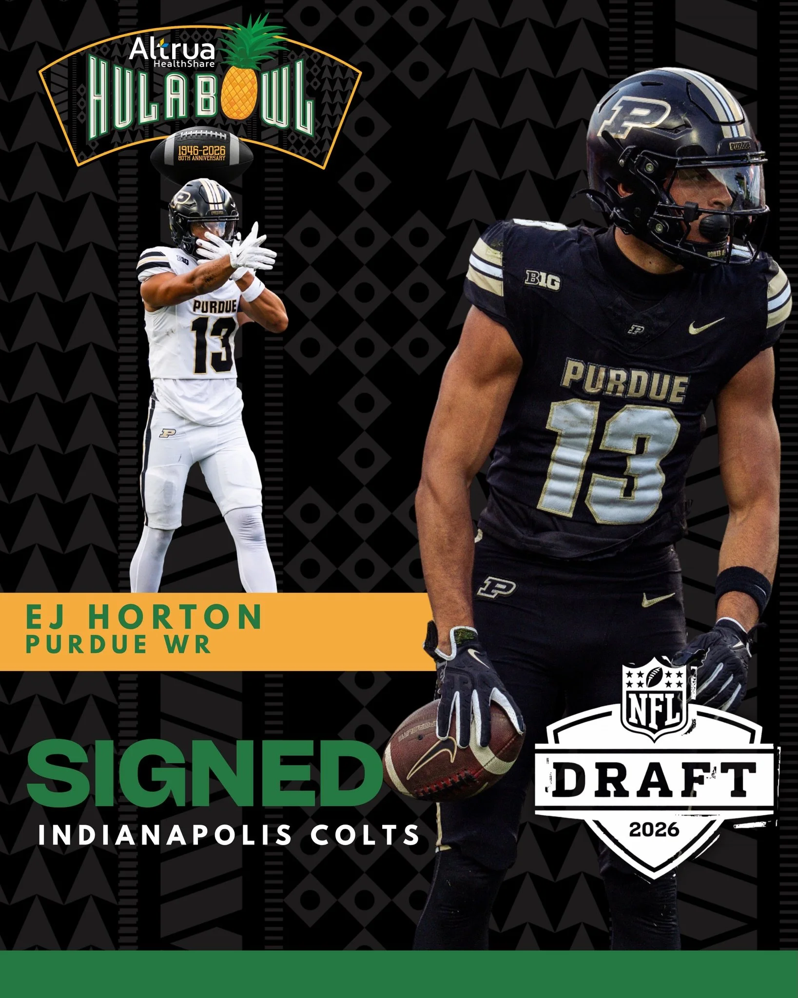Congrats EJ Horton