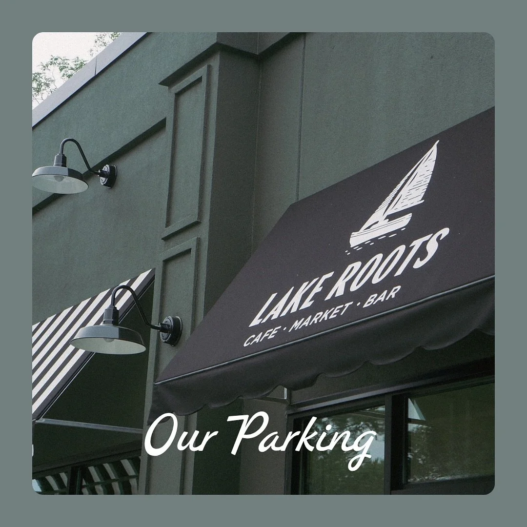 Hi friends! We want to share a quick update on parking at Lake Roots 🚗✨

You&rsquo;ll find spaces: ~ In front of our building entering from Dole ~ The side of our building entering from Route 14 ~ Behind our building entering from  Lake Shore Drive
