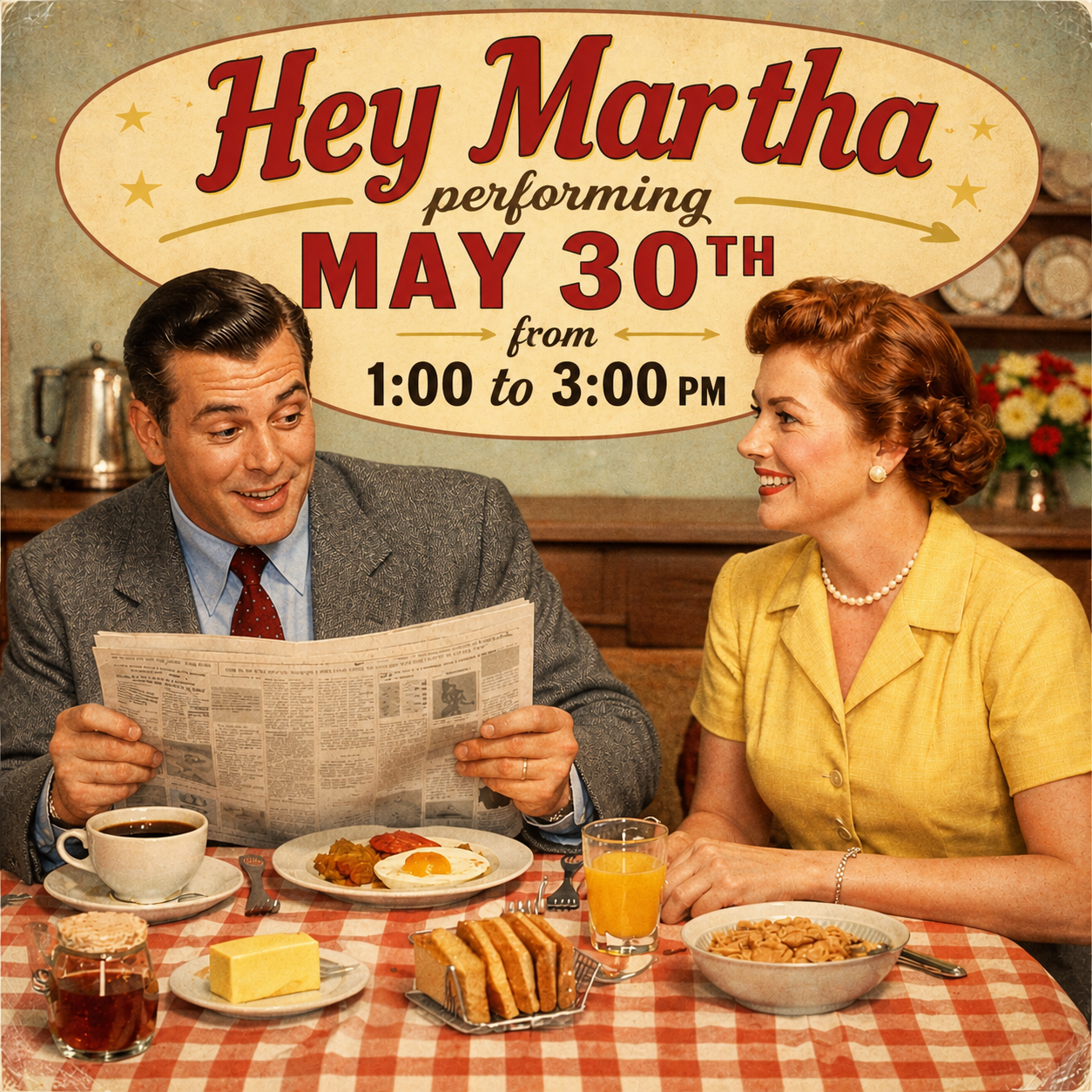 Hey Martha! live music