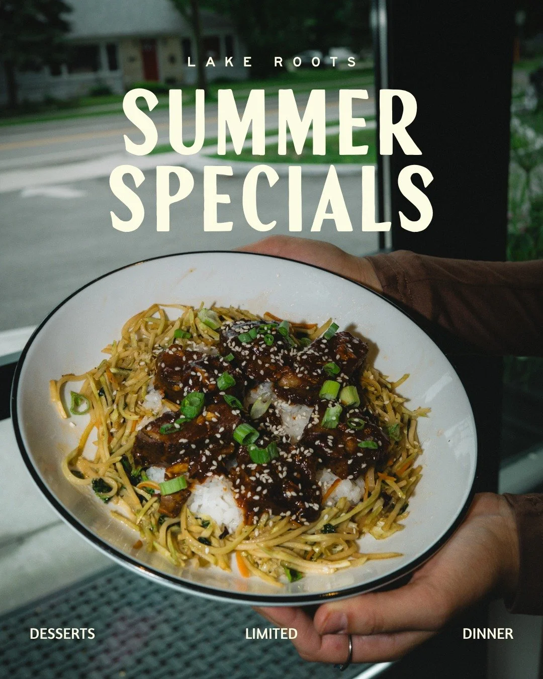 Summer specials are here! Limited time, Unlimited reasons to come in! 
Korean BBQ bowl, beef or chicken curry, chocolate raspberry tart for whoever saves room.