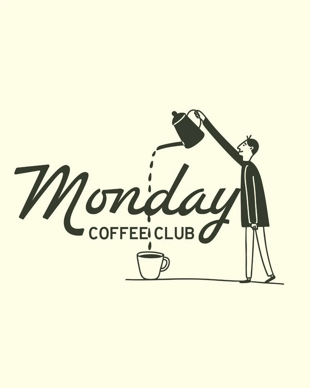 Introducing Monday Coffee Club!
a standing invitation for the curious, the obsessed, and everyone in between.

Every other Monday from 7&ndash;9am, we're opening up the bar for something a little different. Each month features a roaster or theme with