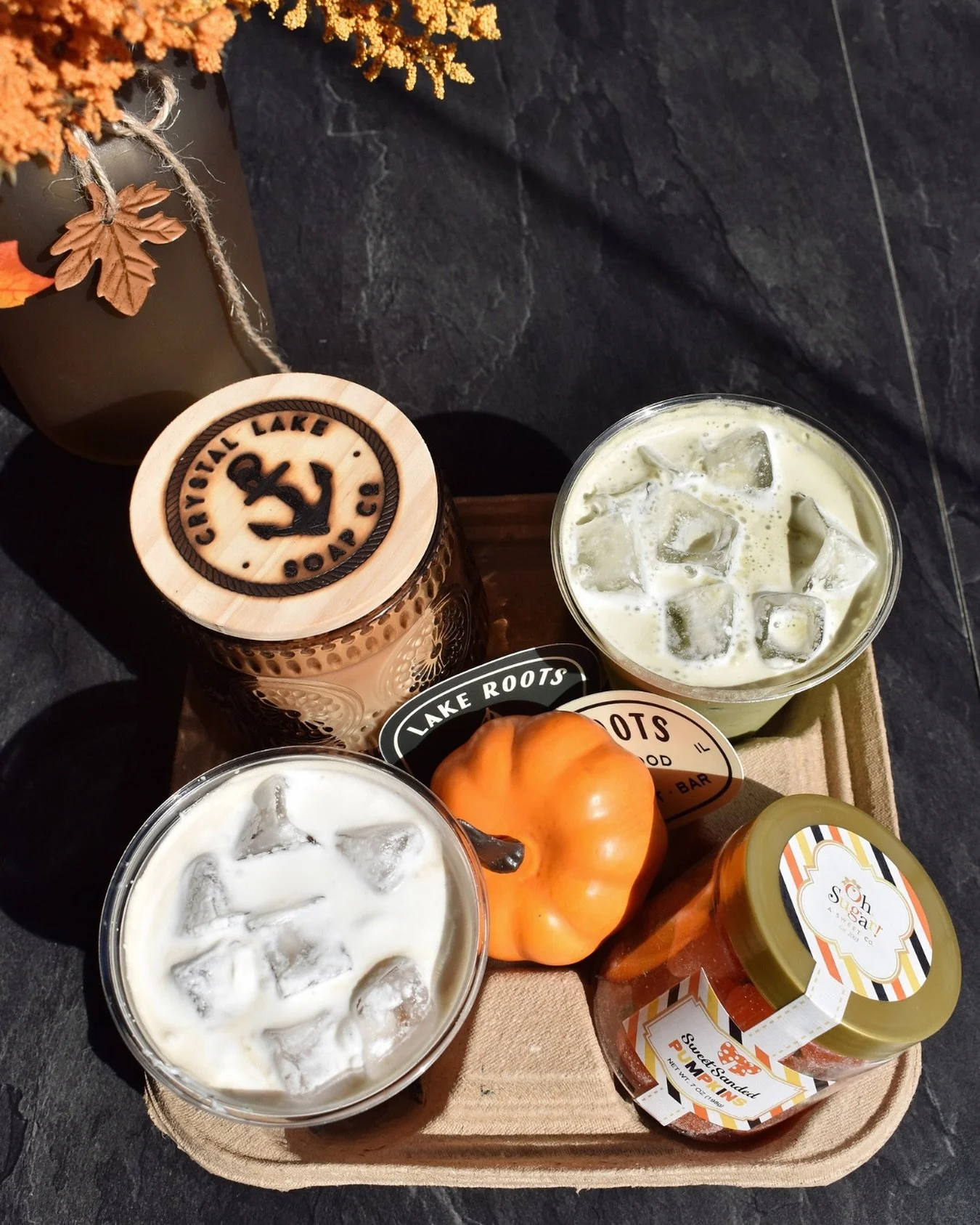 Need a little pick-me-up or a gift in a pinch? We&rsquo;ve got you covered.

Drop off coffee for a friend, grab a few treats from our Market, or pair it all with Lake Roots swag and a gift card. A little something thoughtful, made easy.
