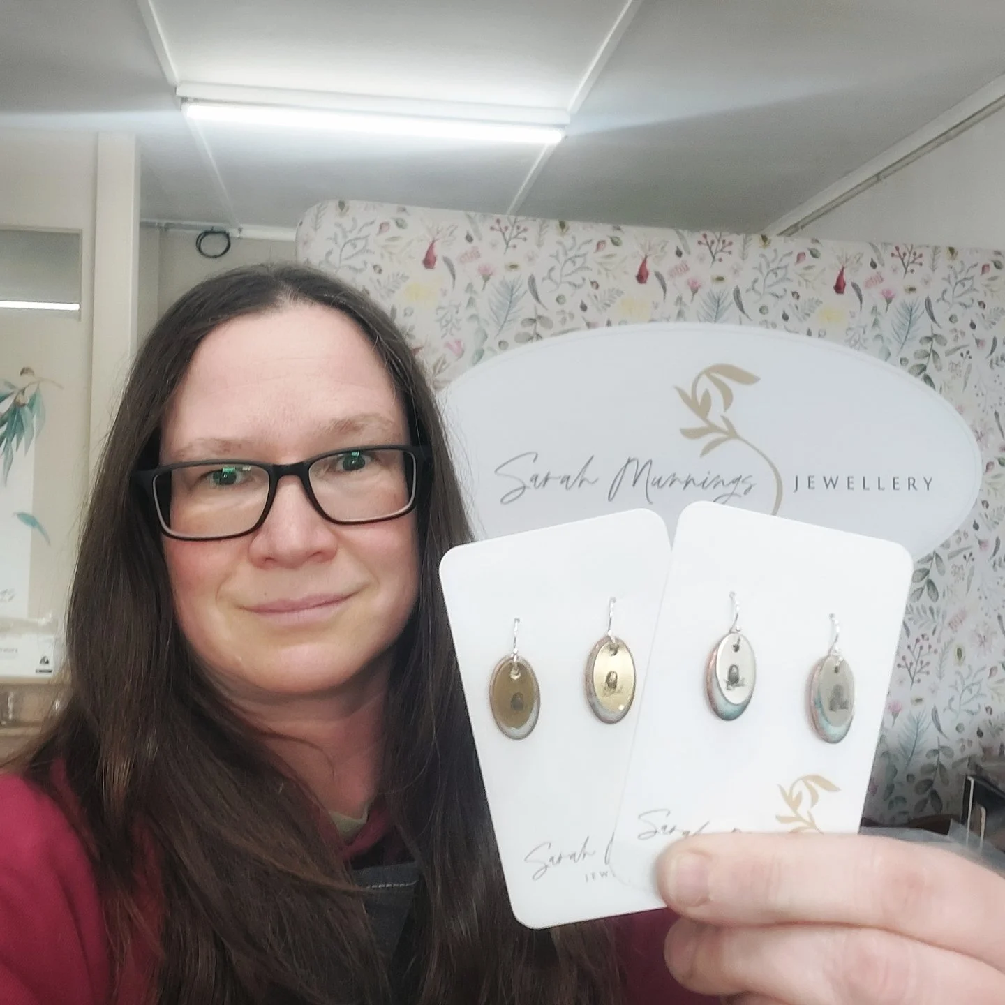 Sharing my favourite recent makes, Banksias paired with a stunning pastel blue enamel, they make for lovely earrings and look perfect against my banner. I have delivered some to Artocracy and Vivienne Cate, and will bring them to Handmade Canberra in