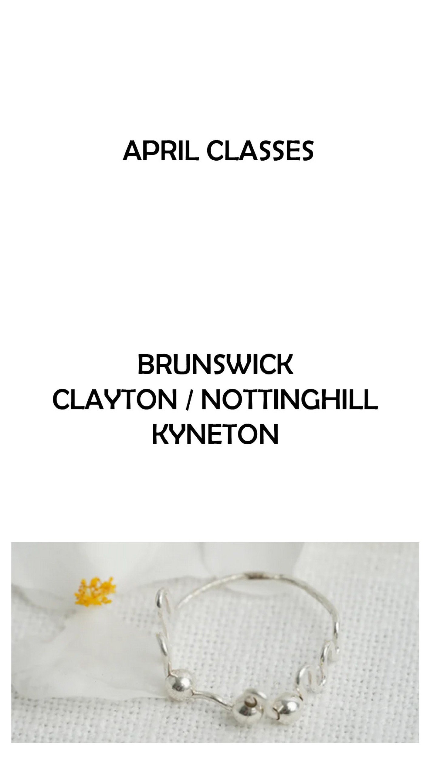 Looking ahead to April sessions - more chances to book time in for you