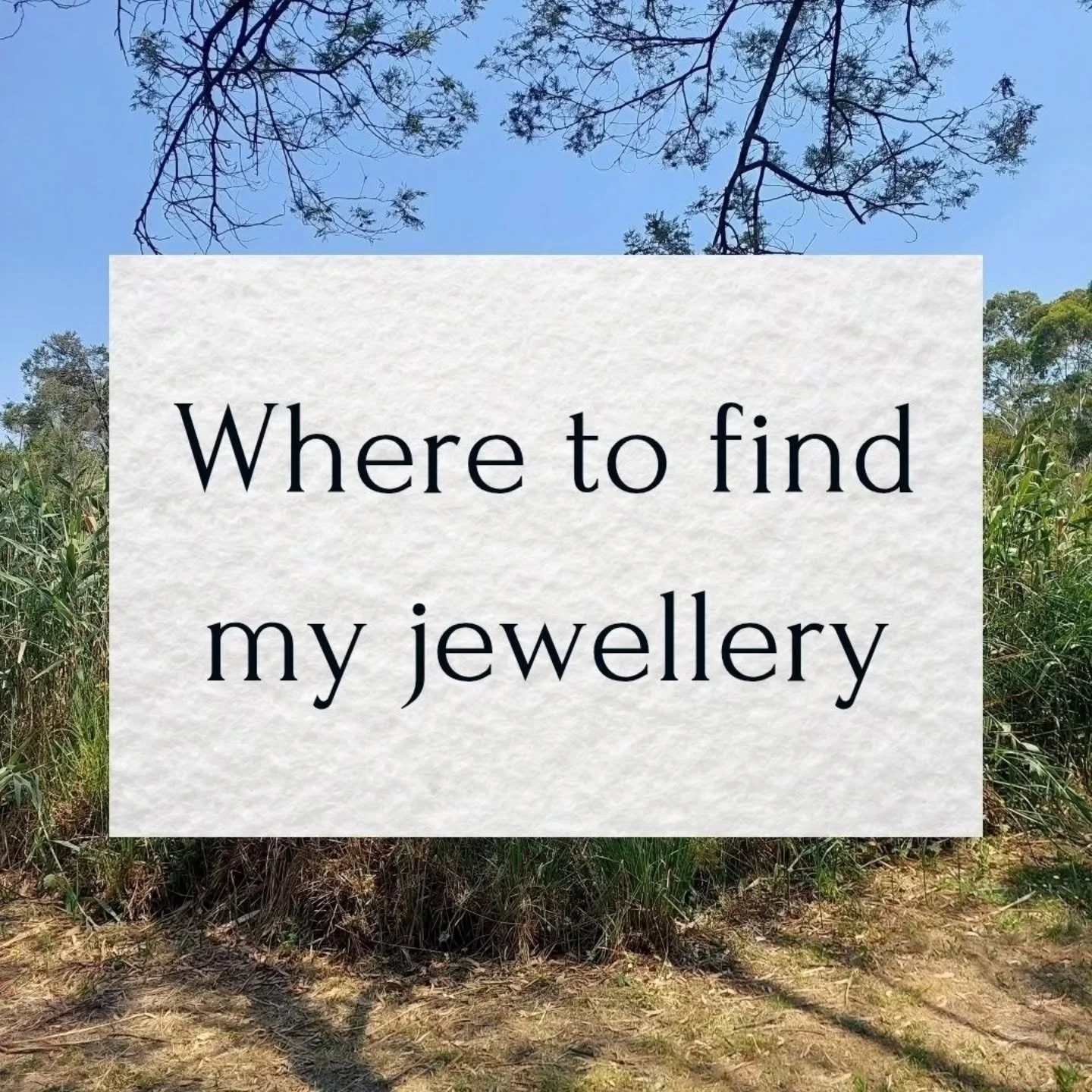 Not sure where to find my jewellery? 

I am at markets and have jewellery in amazing stockists - flick through the images to learn more.