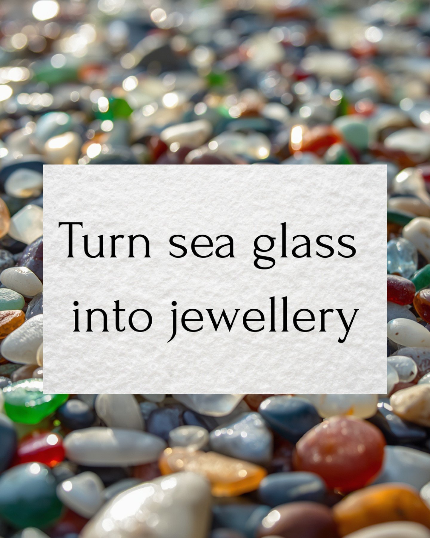 I adore sea glass. 

I have been re visiting sea glass jewellery and am going to be offering classes soon.

Have you found any special pieces?