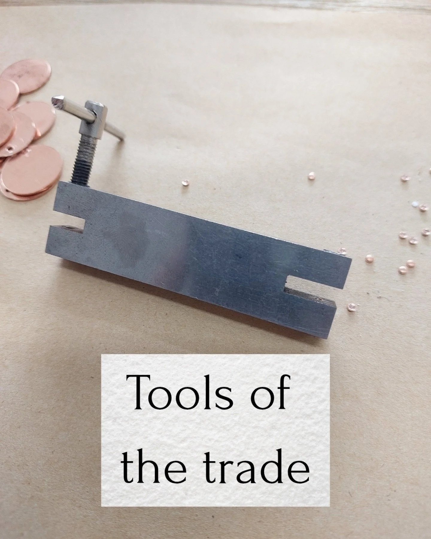 Tools of the Trade

You will use these tools in my workshops

Metal punches - used to create holes in metal
Files - Used to refine edges
Torches - uses to solder silver.