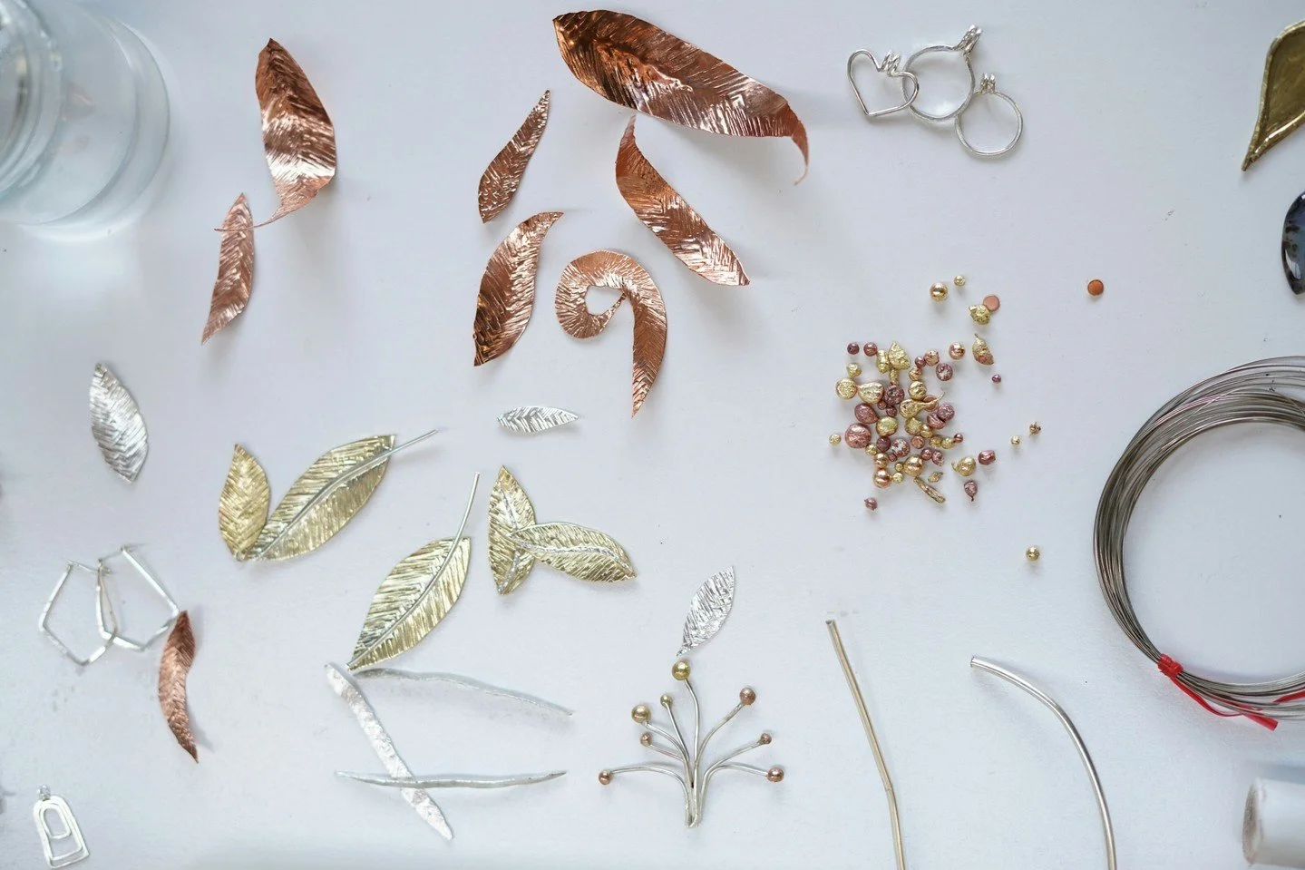 I love this photo as it captures my process so well - lots of ideas, some inspiration from nature all beautifully captured by @itsnaturallight in one of our early photo shoots.
