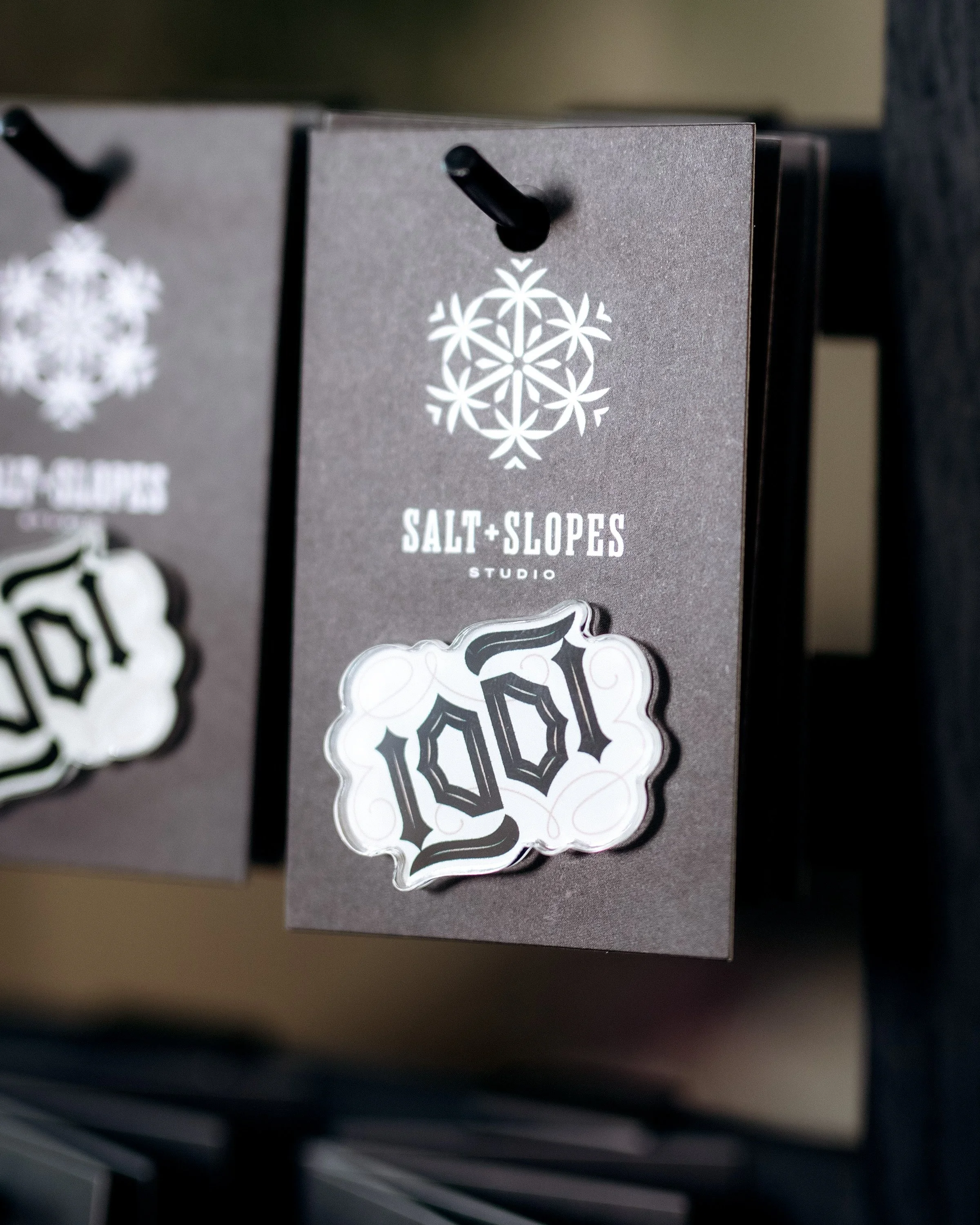Lodi Ambigram Acrylic Pin