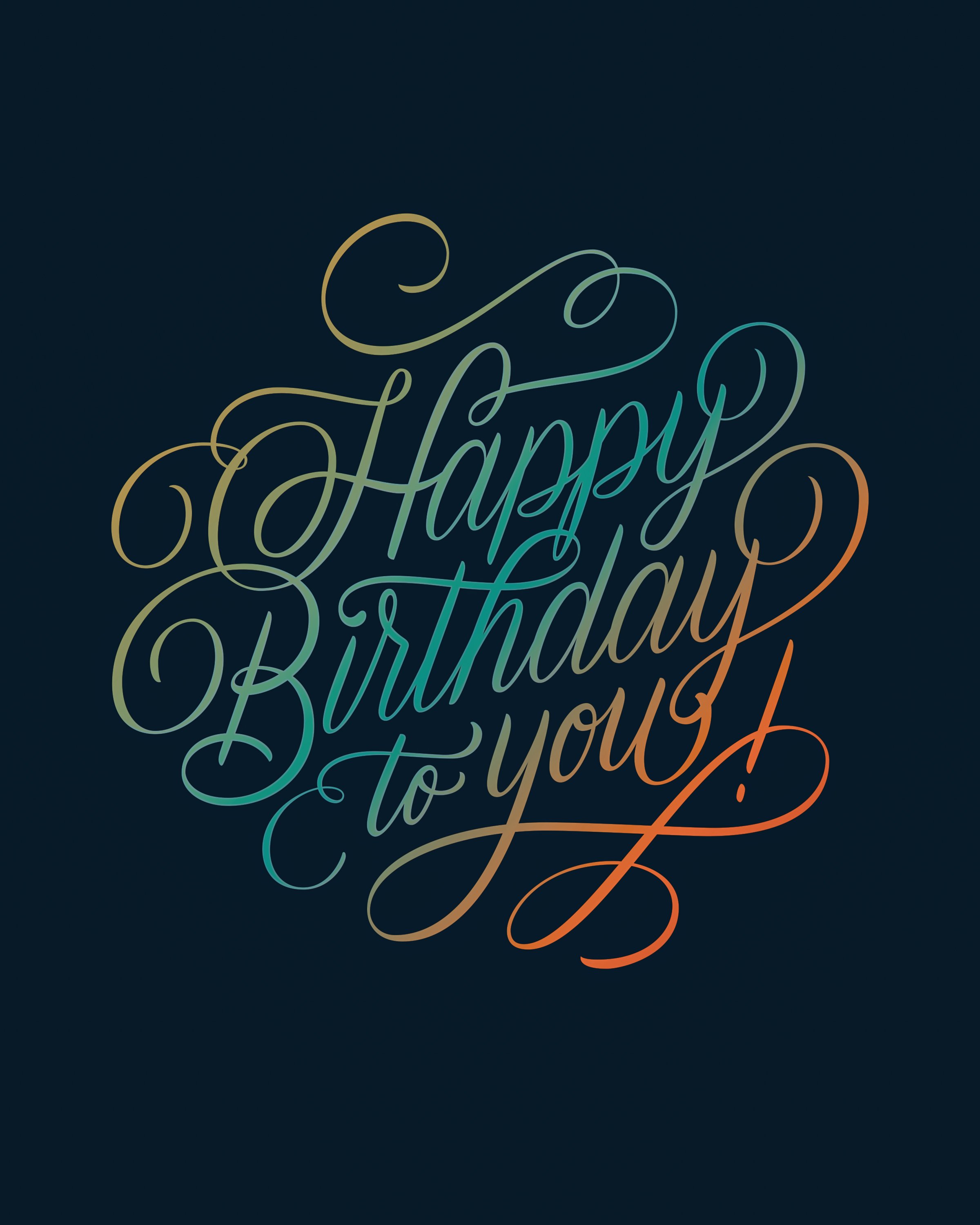 Happy Birthday Script