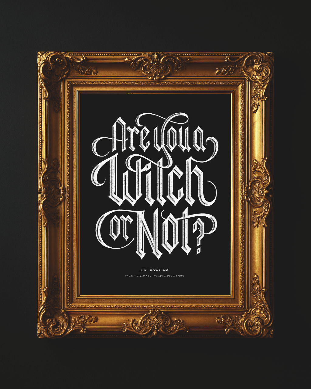 Harry Potter Lettering