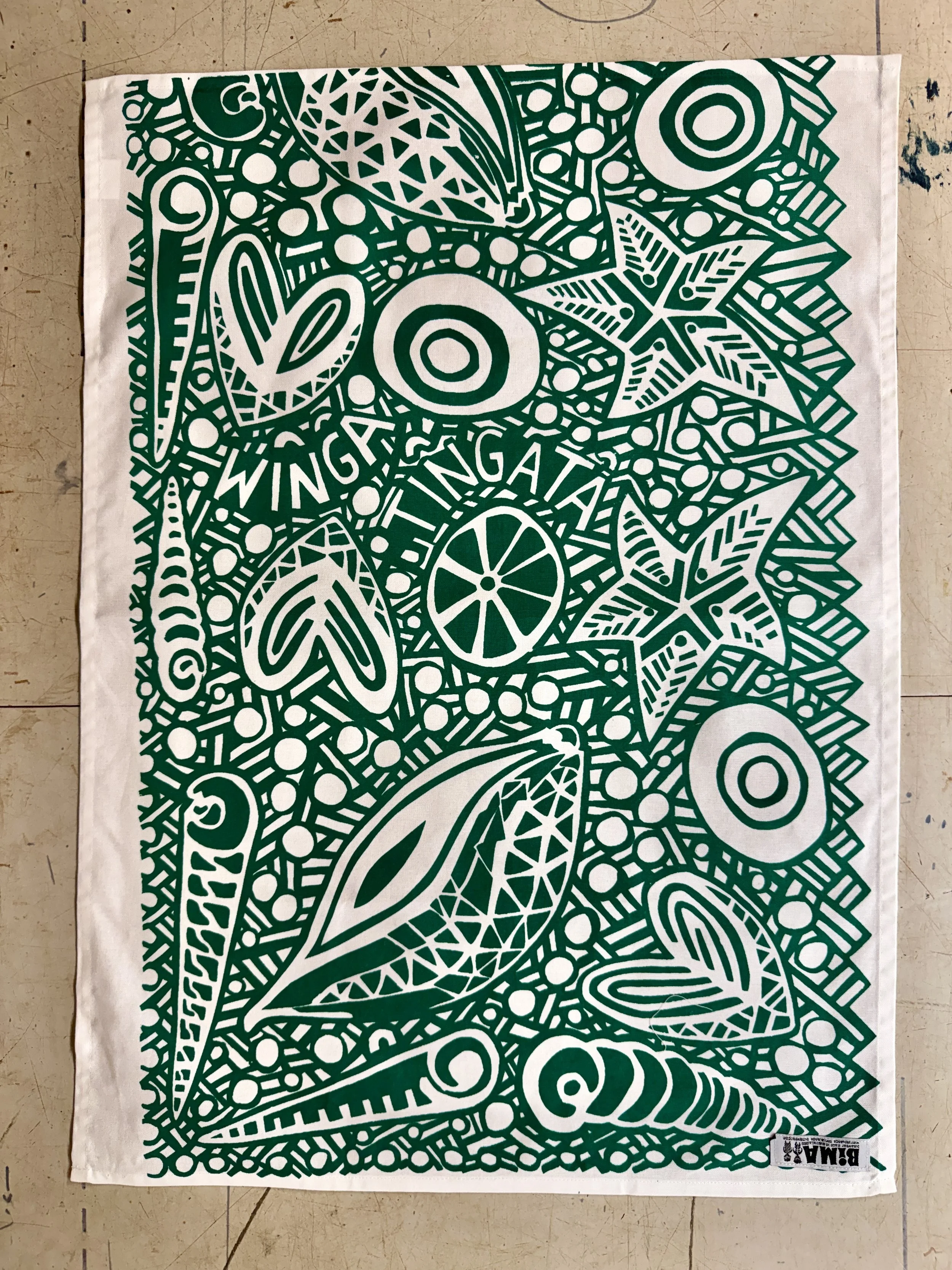 Winga - Green on cotton.jpg