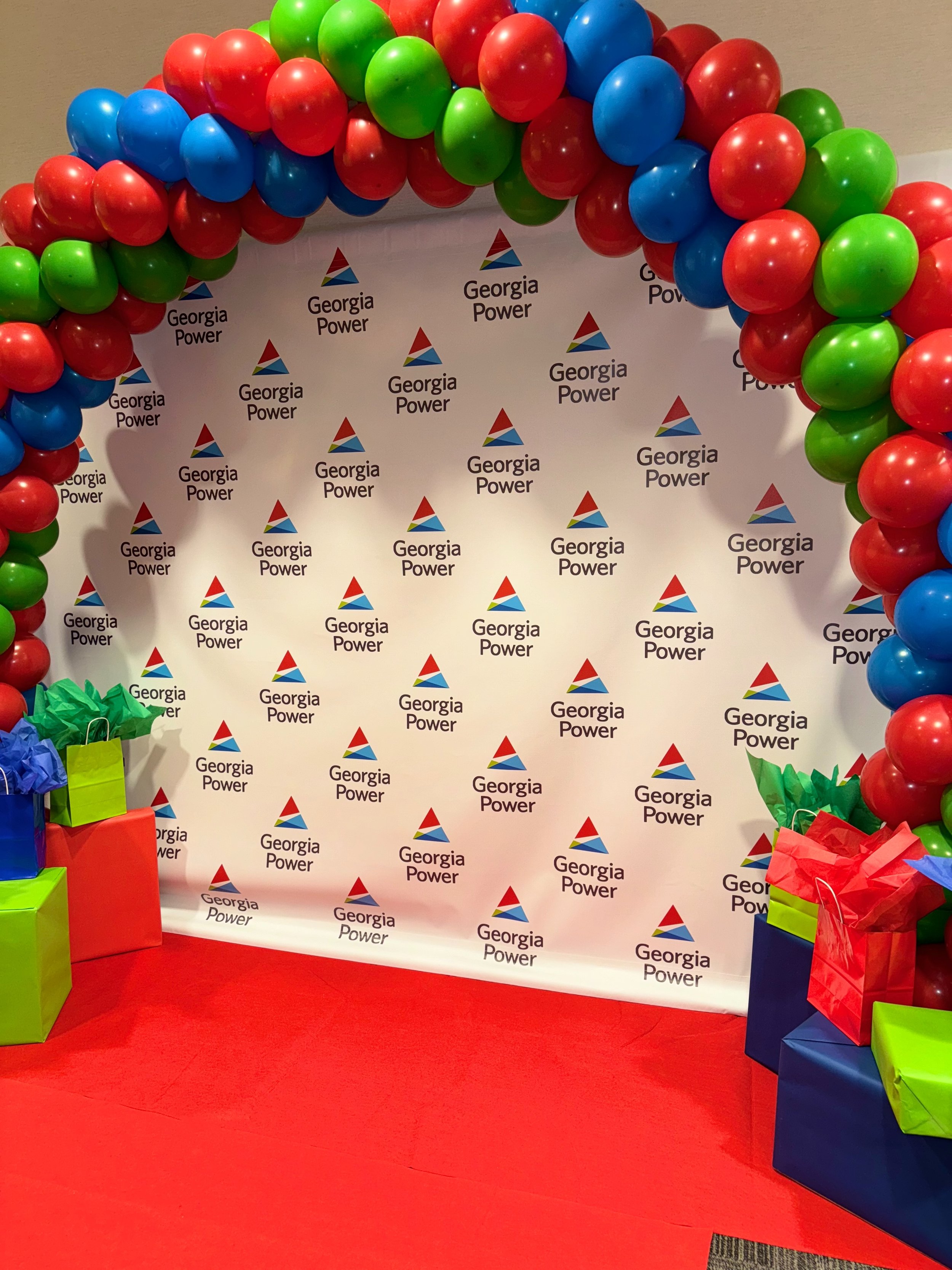 Balloons for Georgia Power
