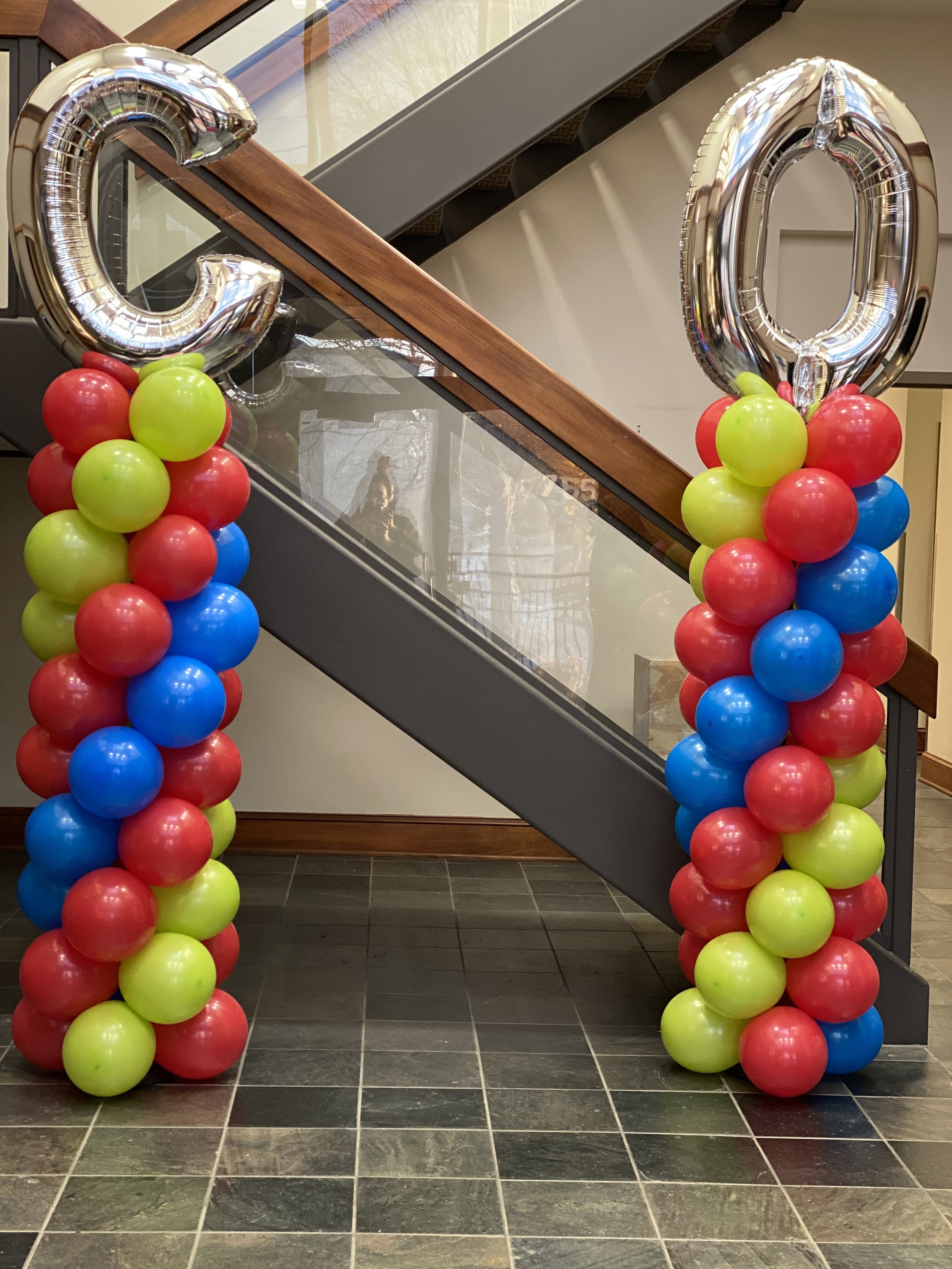 Balloon columns for Georgia Power