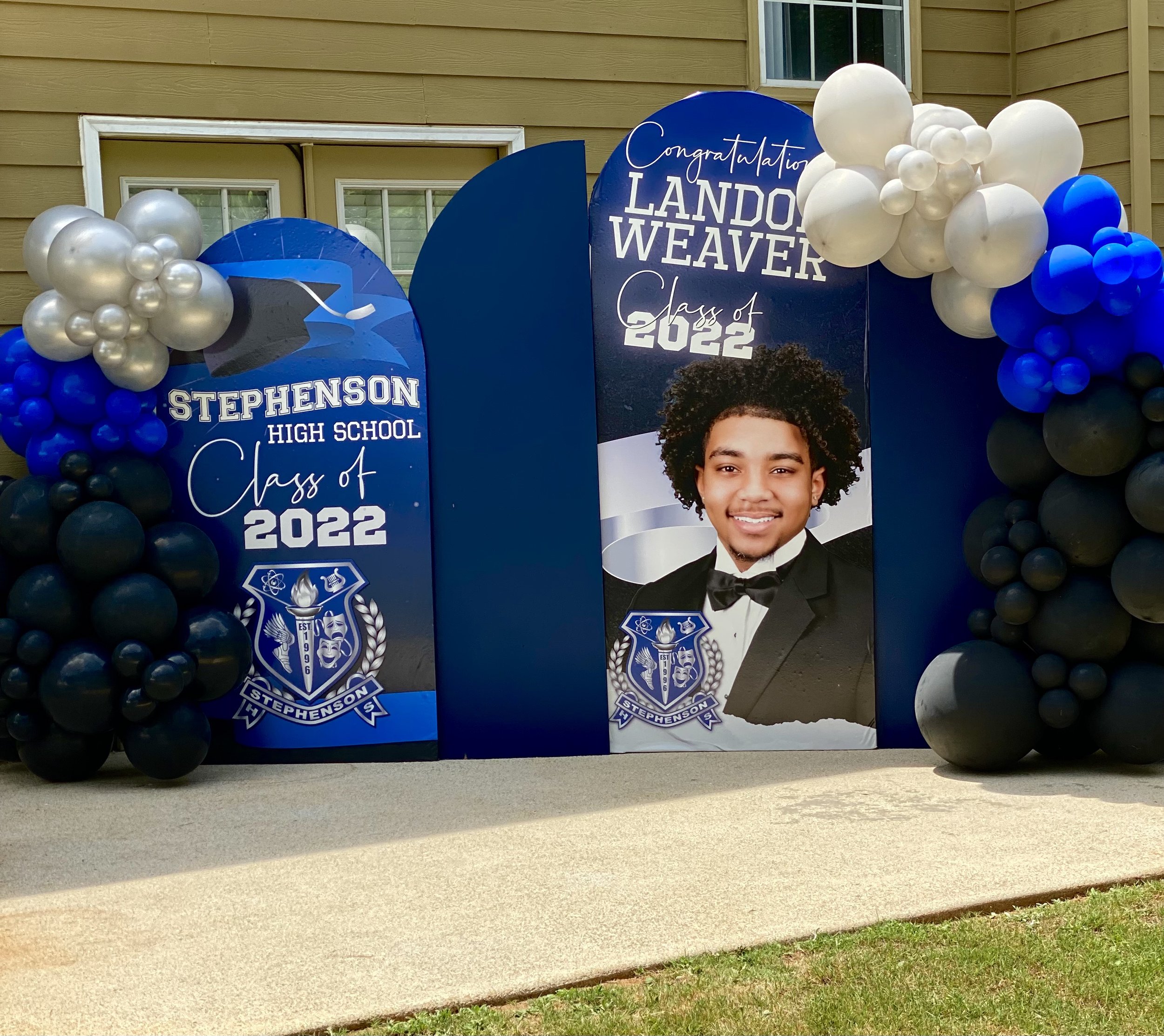 Balloons for grad party