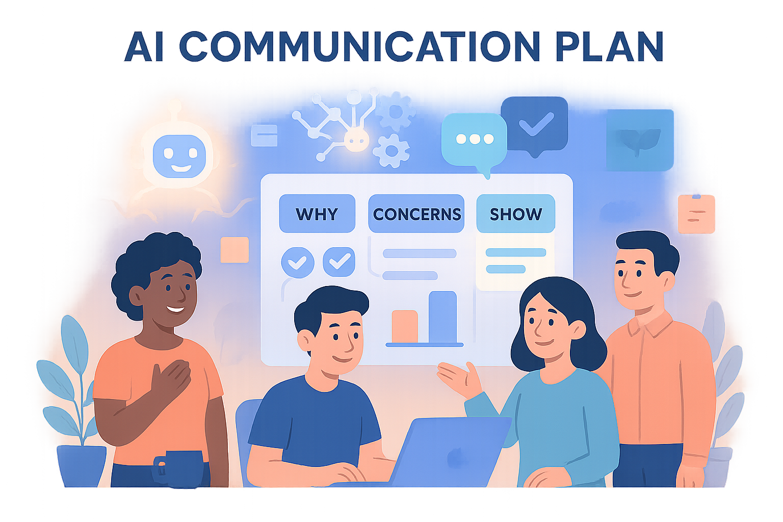 The Importance of a Clear AI Communication Plan in Today's Workplace