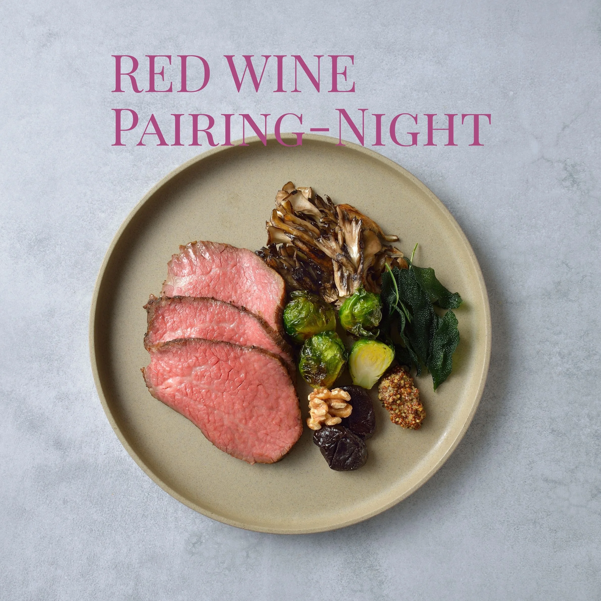 Wine Pairing Academy- Reds Night class