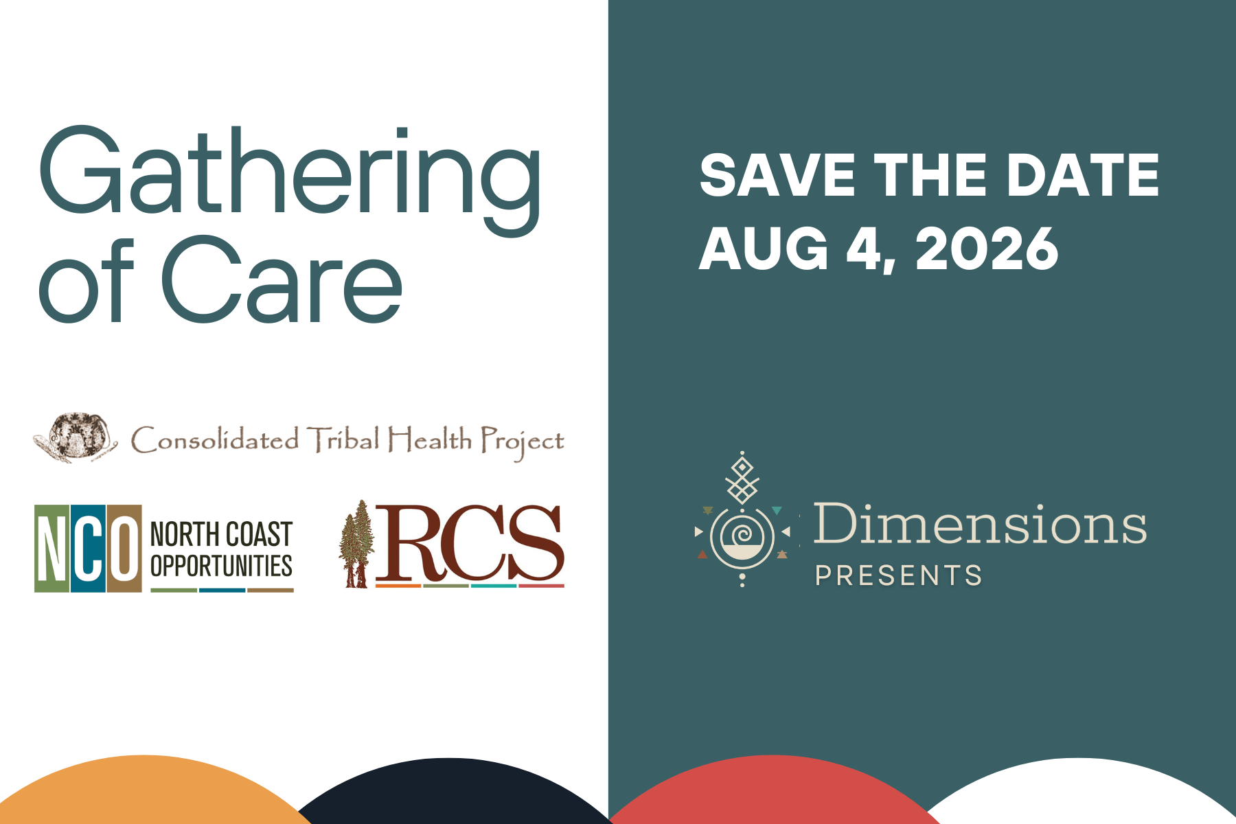 Gathering of Care Save the Date flyer aug 4th 2026
